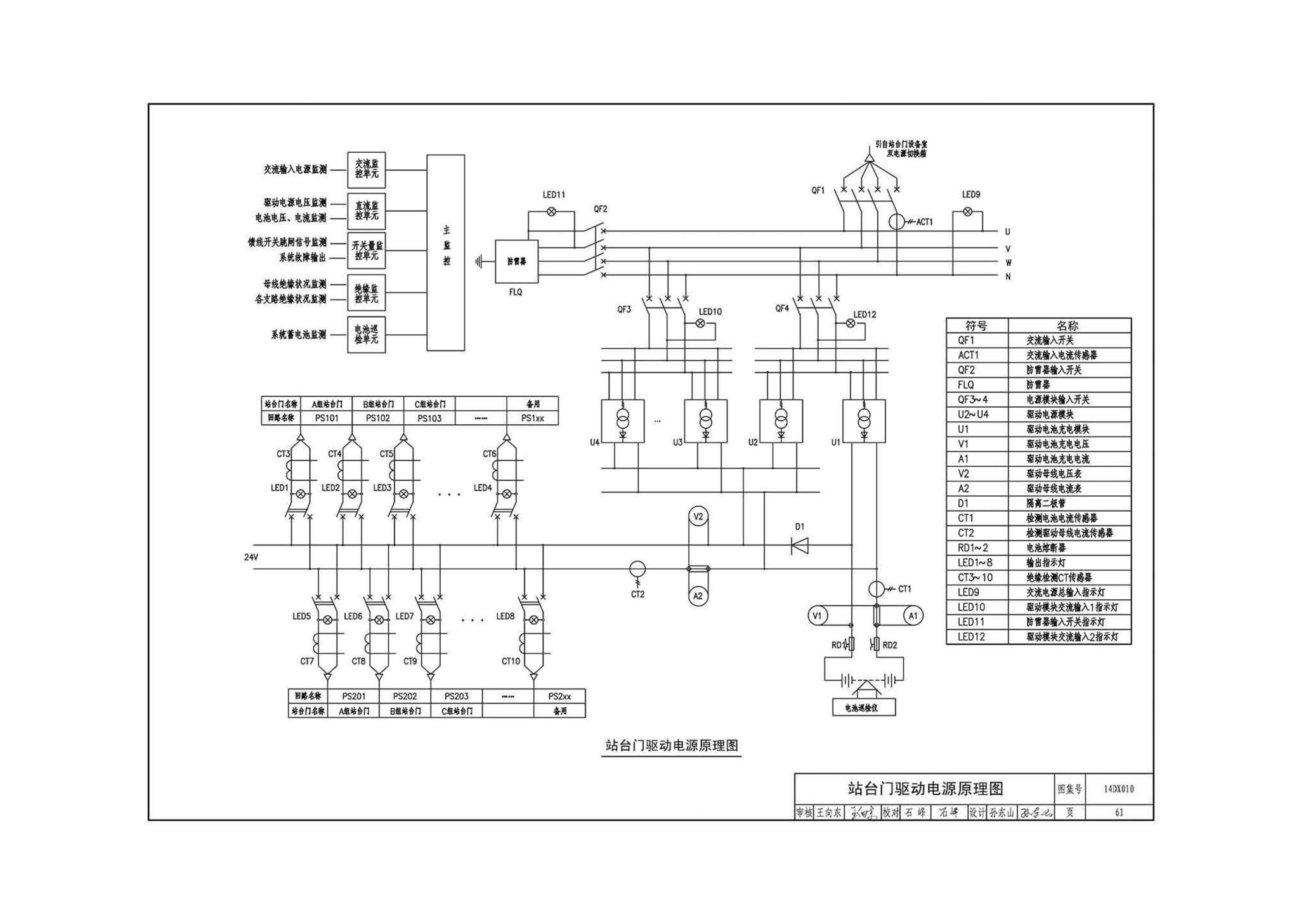14DX010--地铁电气工程设计与施工