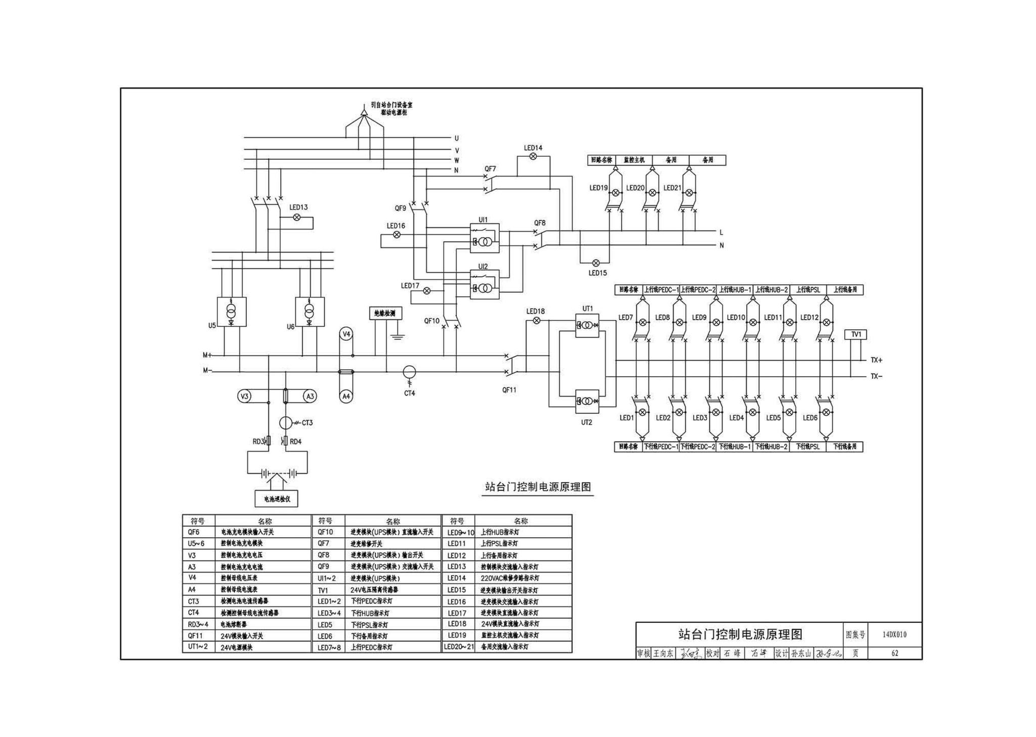 14DX010--地铁电气工程设计与施工