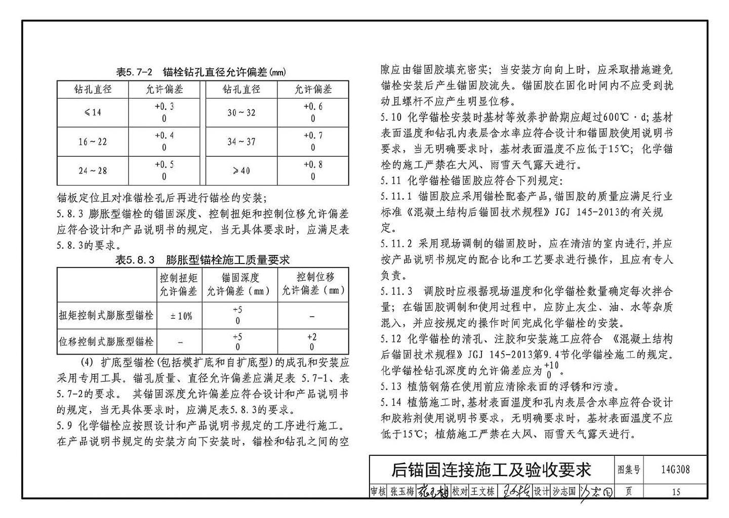 14G308--混凝土后锚固连接