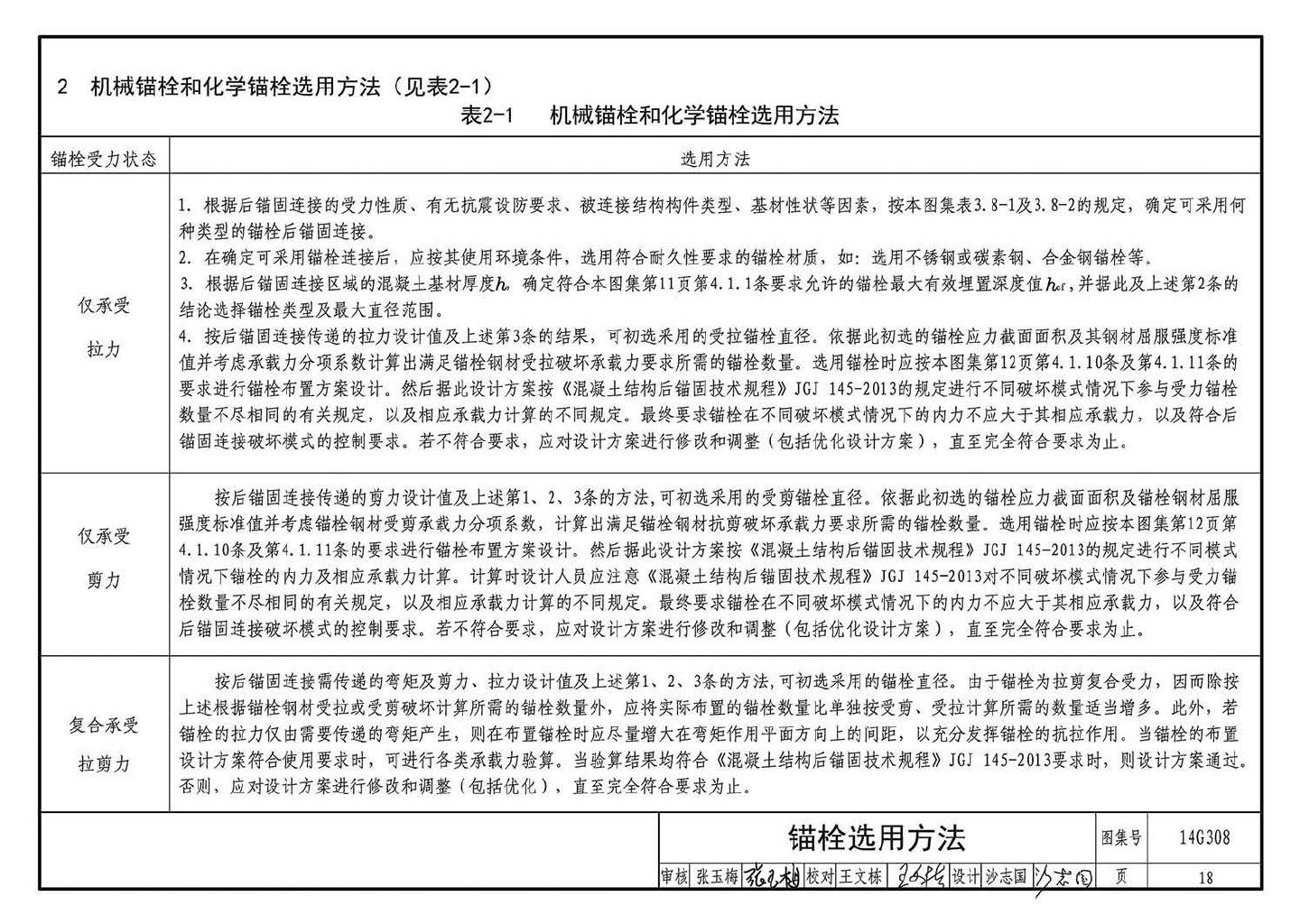 14G308--混凝土后锚固连接