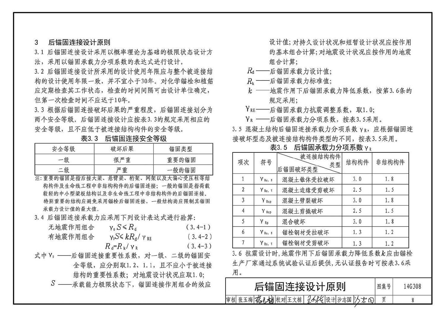 14G308--混凝土后锚固连接