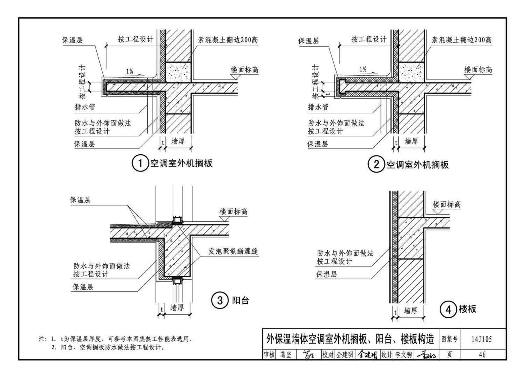 14J105--烧结页岩多孔砖、砌块墙体建筑构造