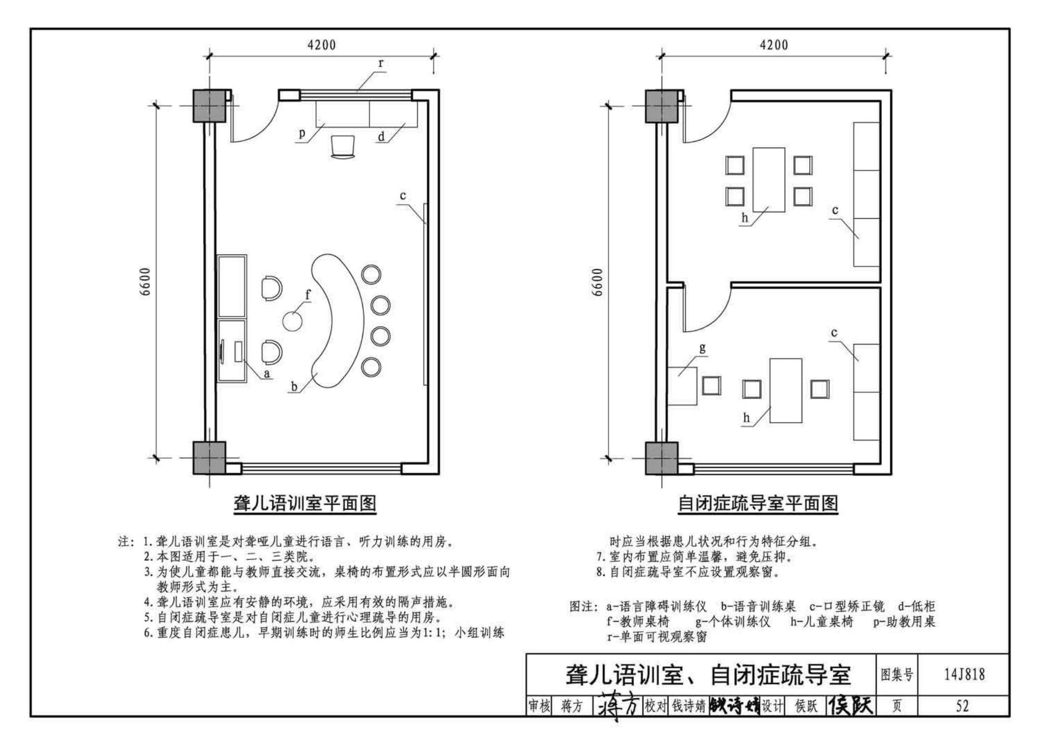 14J818--儿童福利院标准设计样图