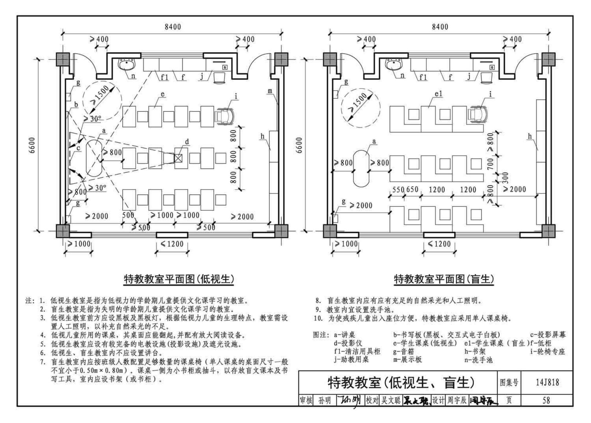 14J818--儿童福利院标准设计样图