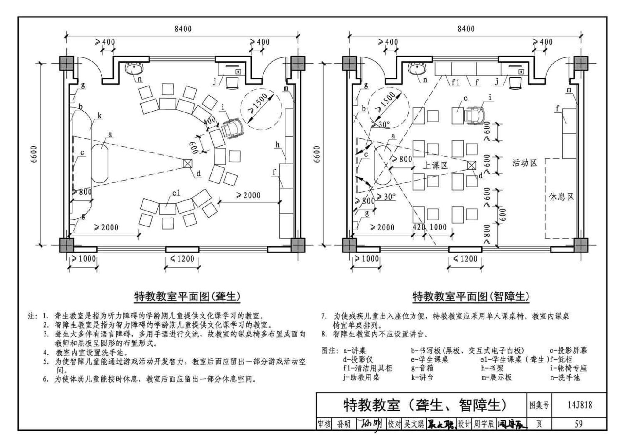 14J818--儿童福利院标准设计样图