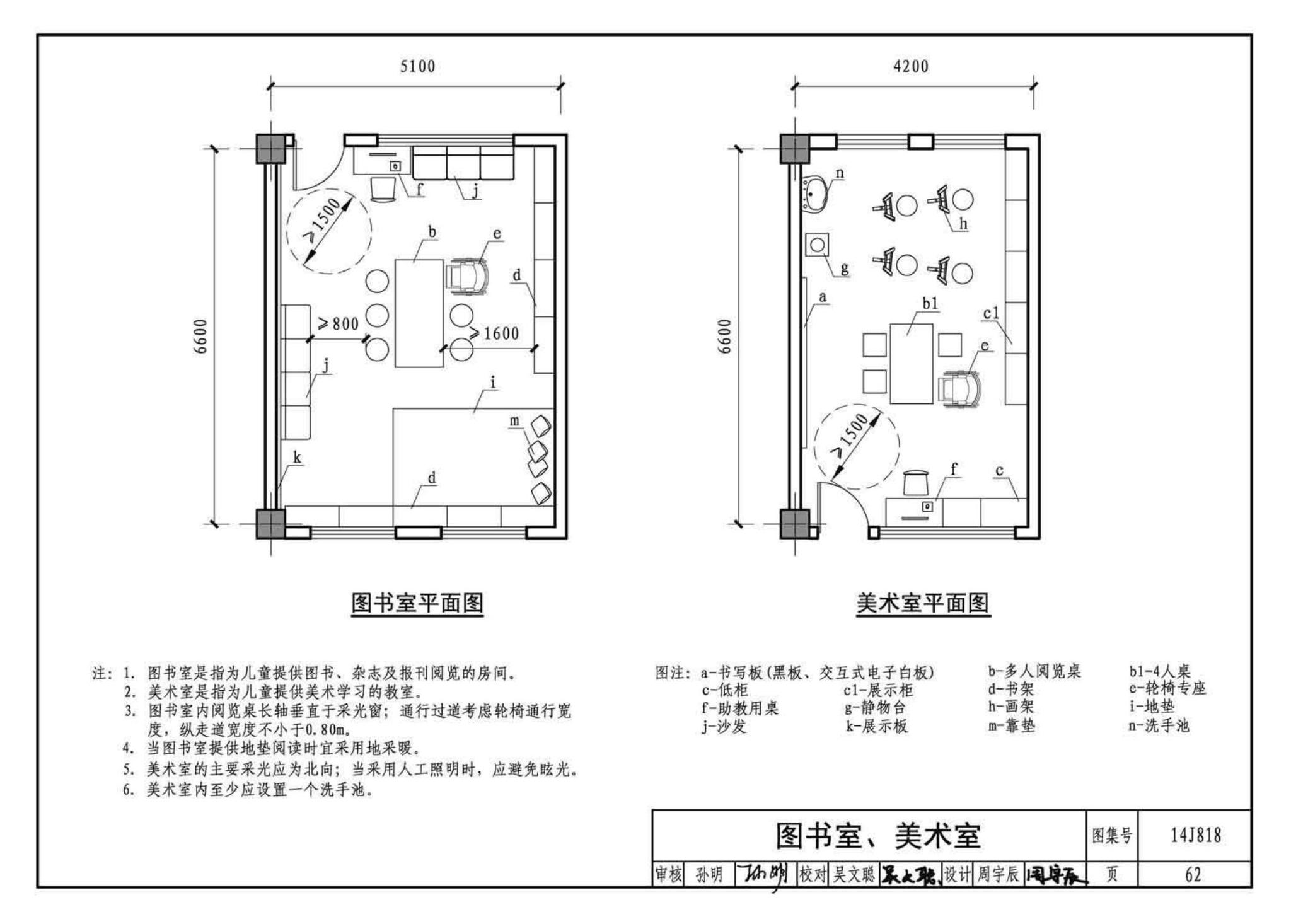 14J818--儿童福利院标准设计样图