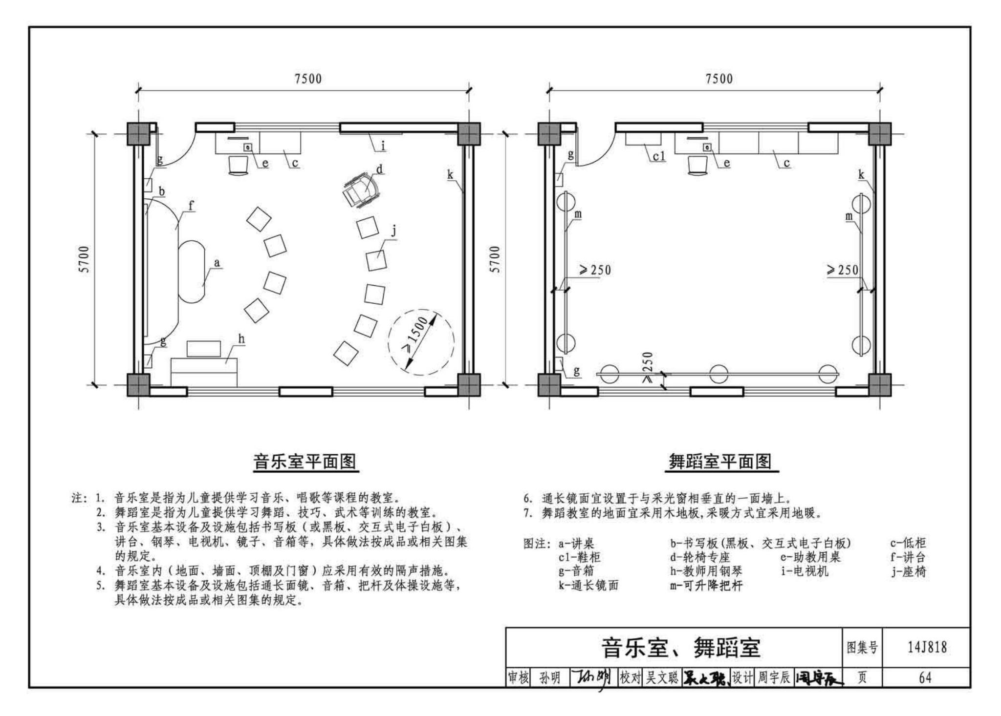 14J818--儿童福利院标准设计样图