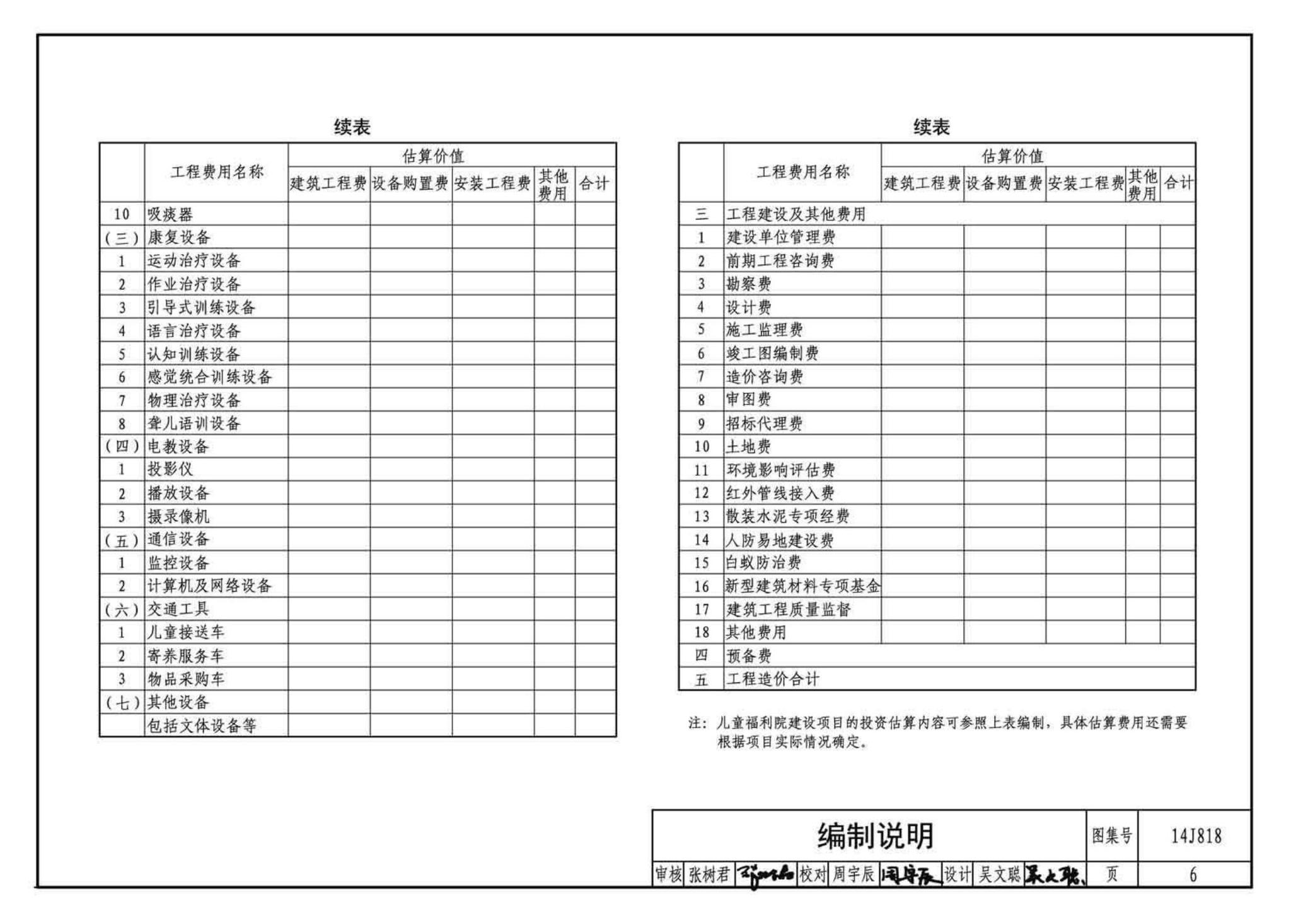 14J818--儿童福利院标准设计样图