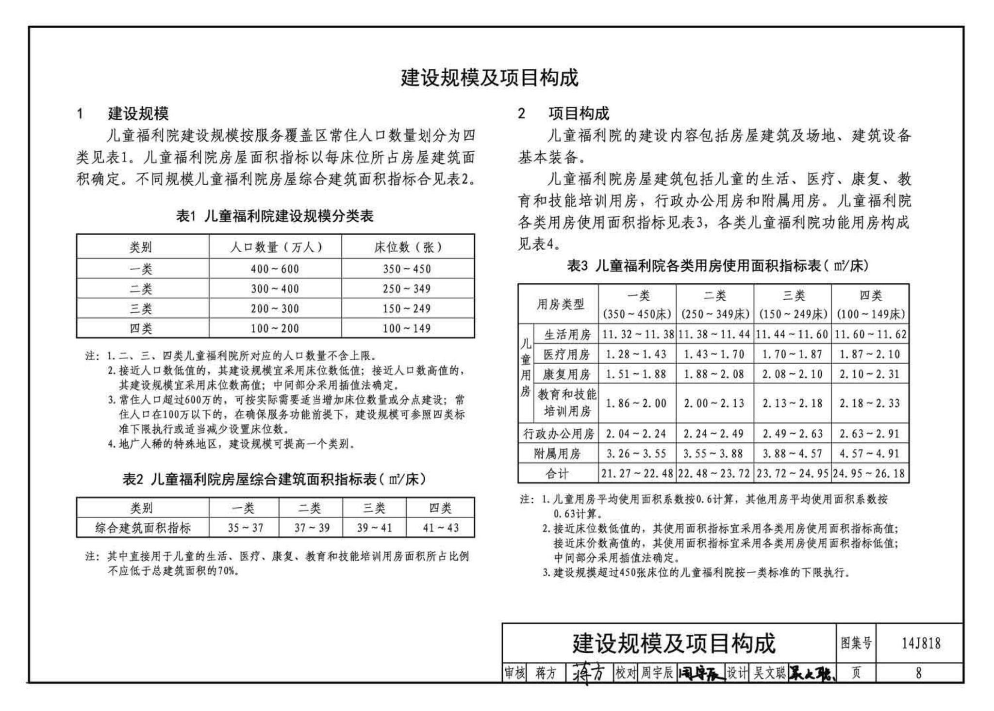 14J818--儿童福利院标准设计样图