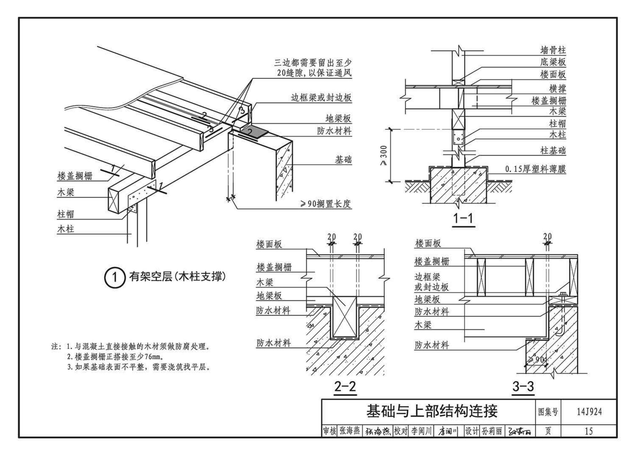 14J924--木结构建筑