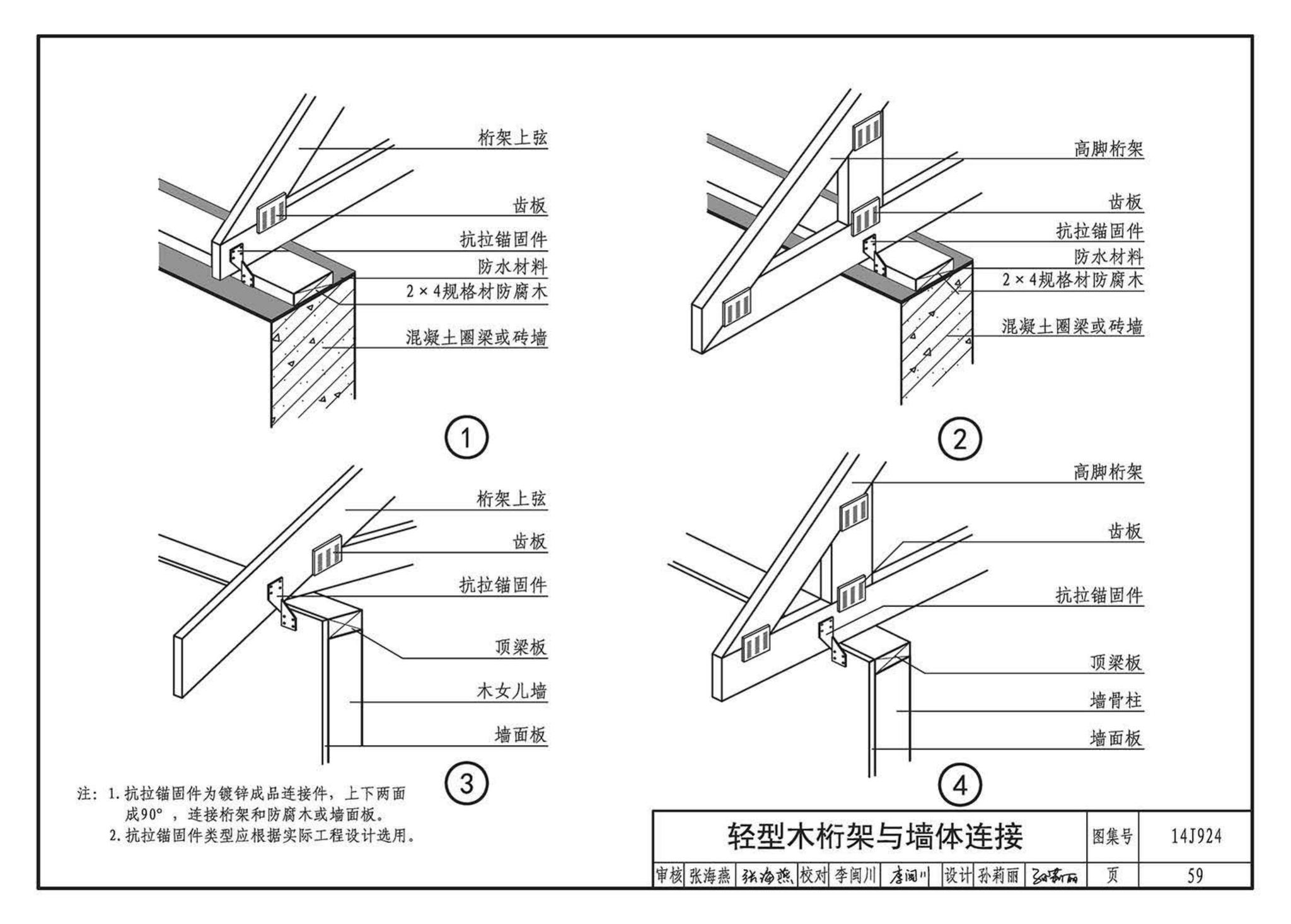 14J924--木结构建筑