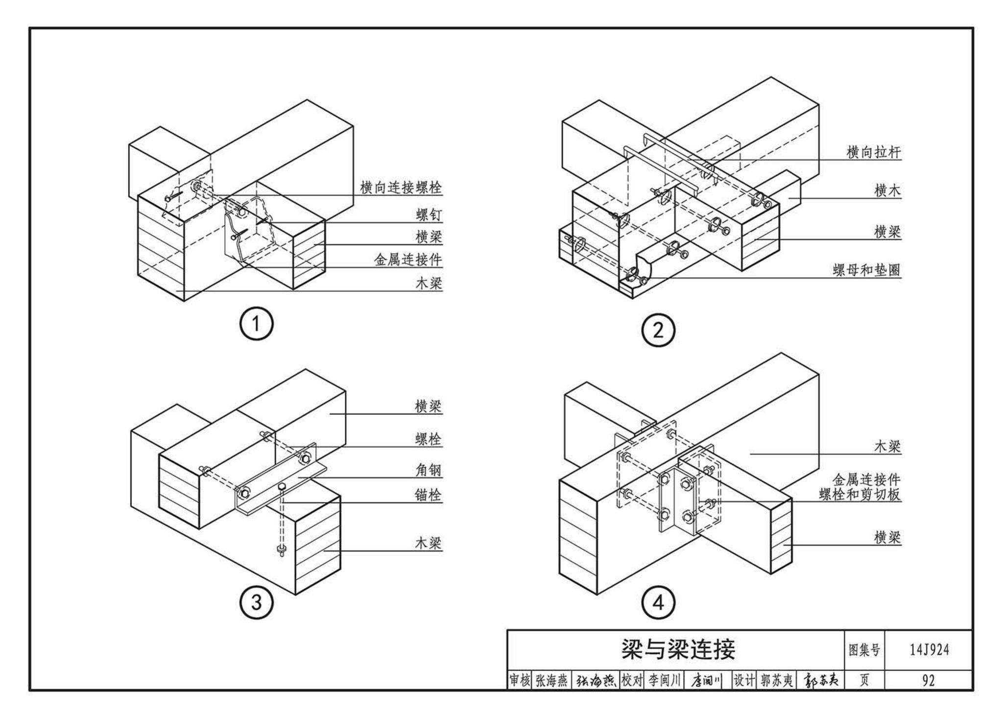 14J924--木结构建筑