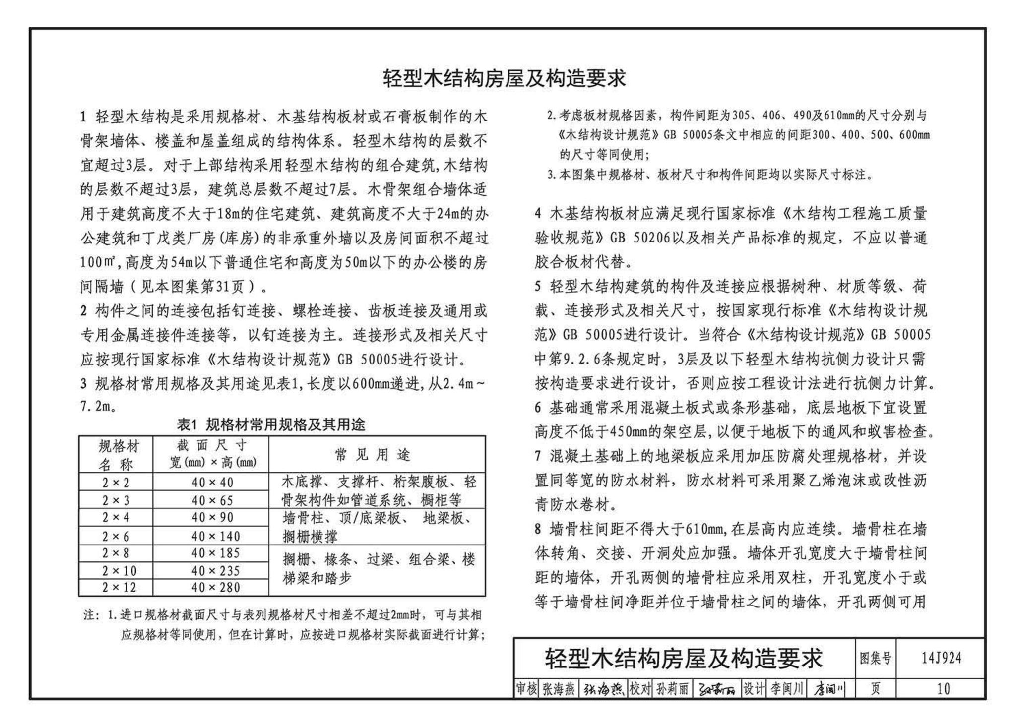 14J924--木结构建筑