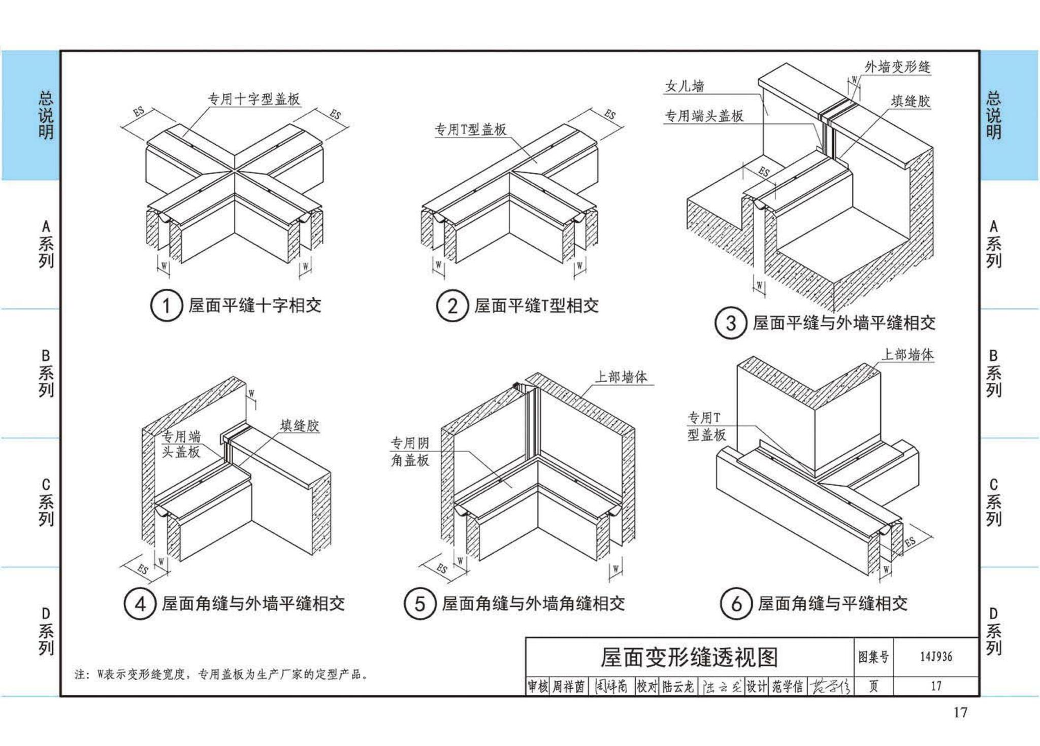 14J936--变形缝建筑构造