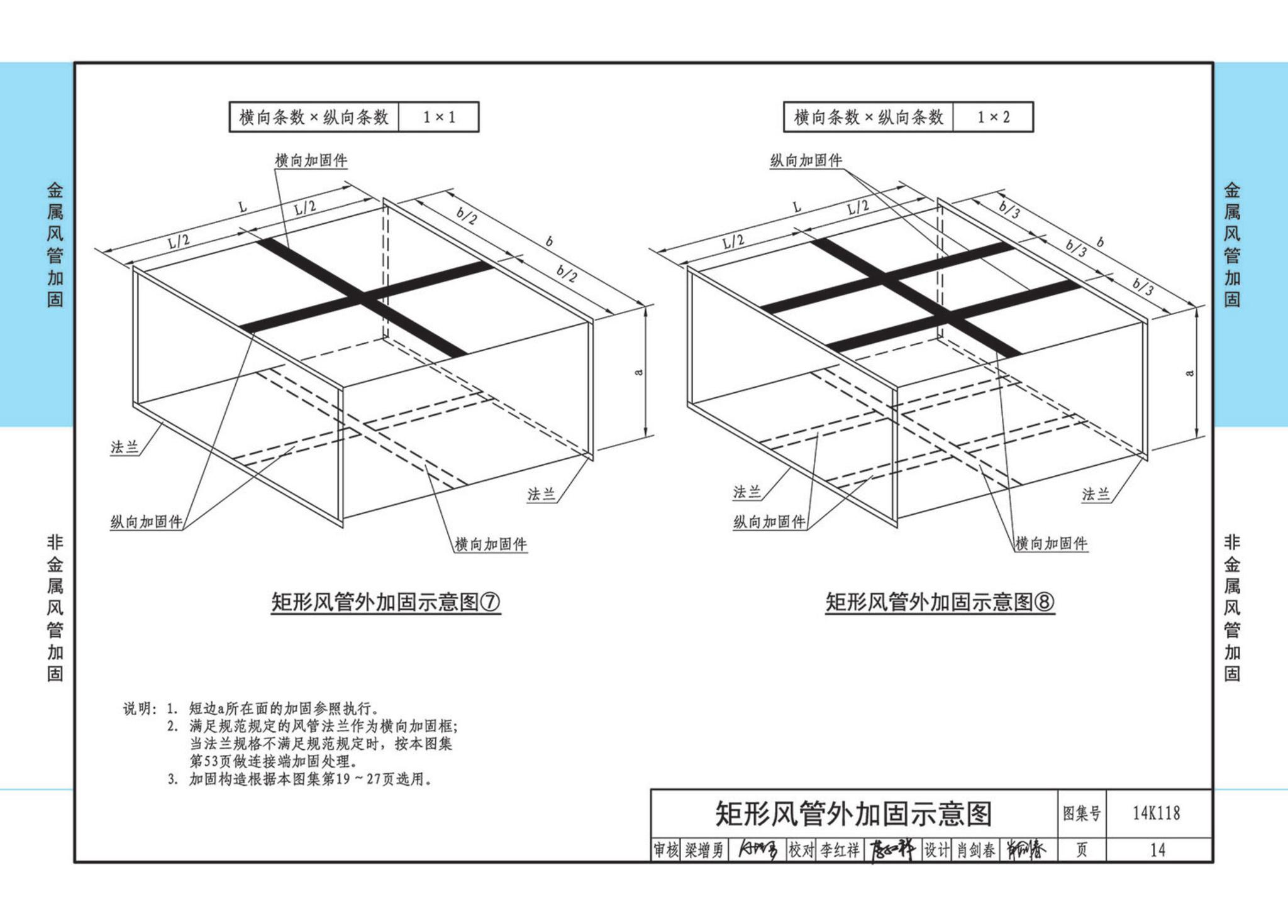 14K118--空调通风管道的加固