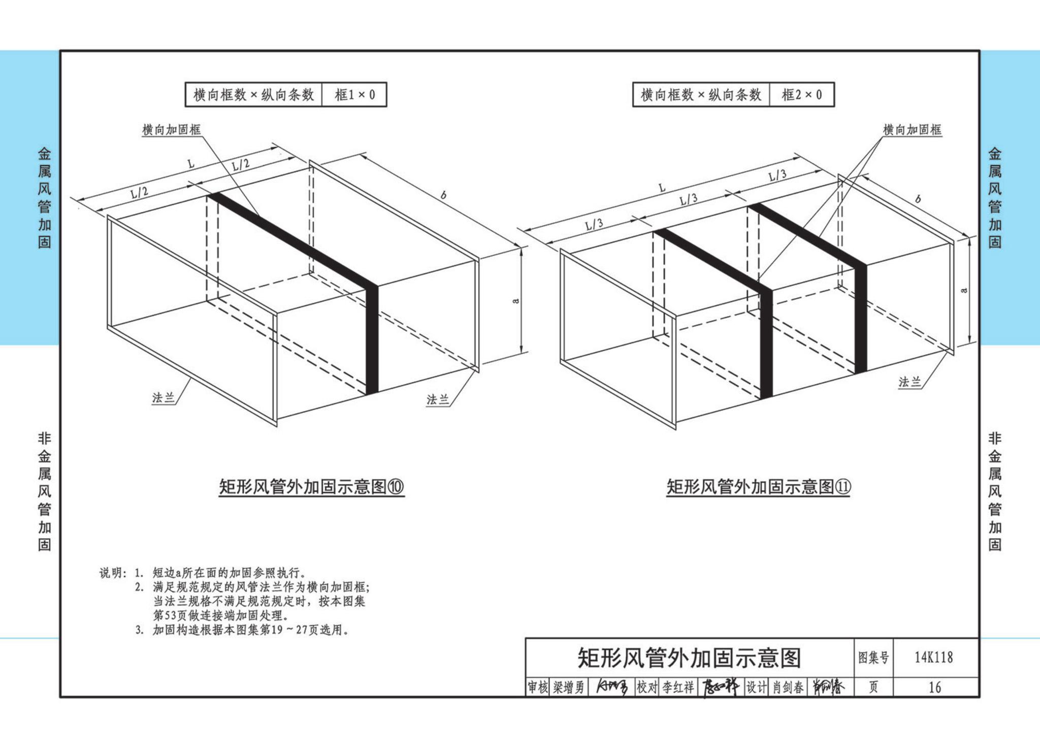 14K118--空调通风管道的加固