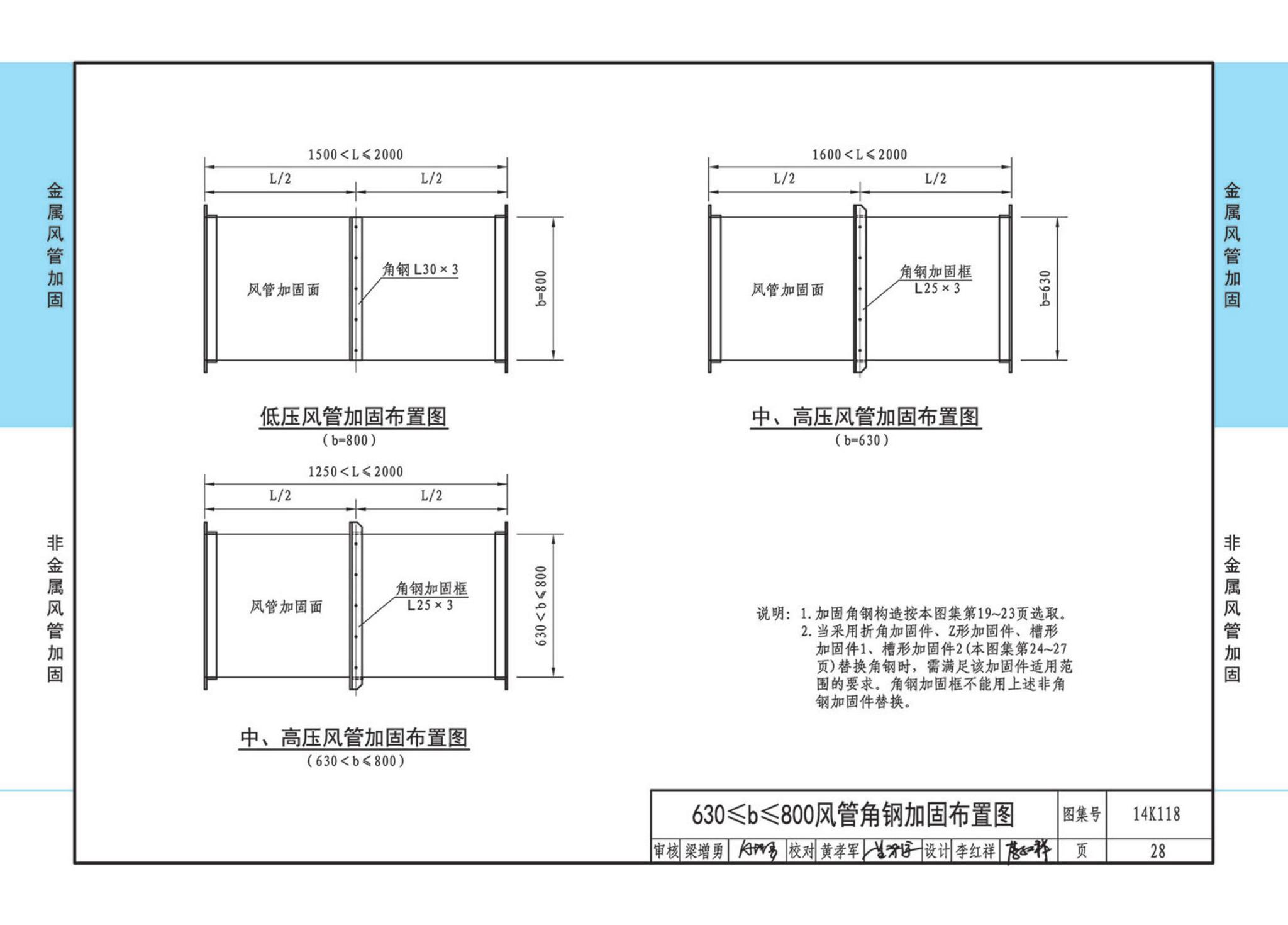 14K118--空调通风管道的加固