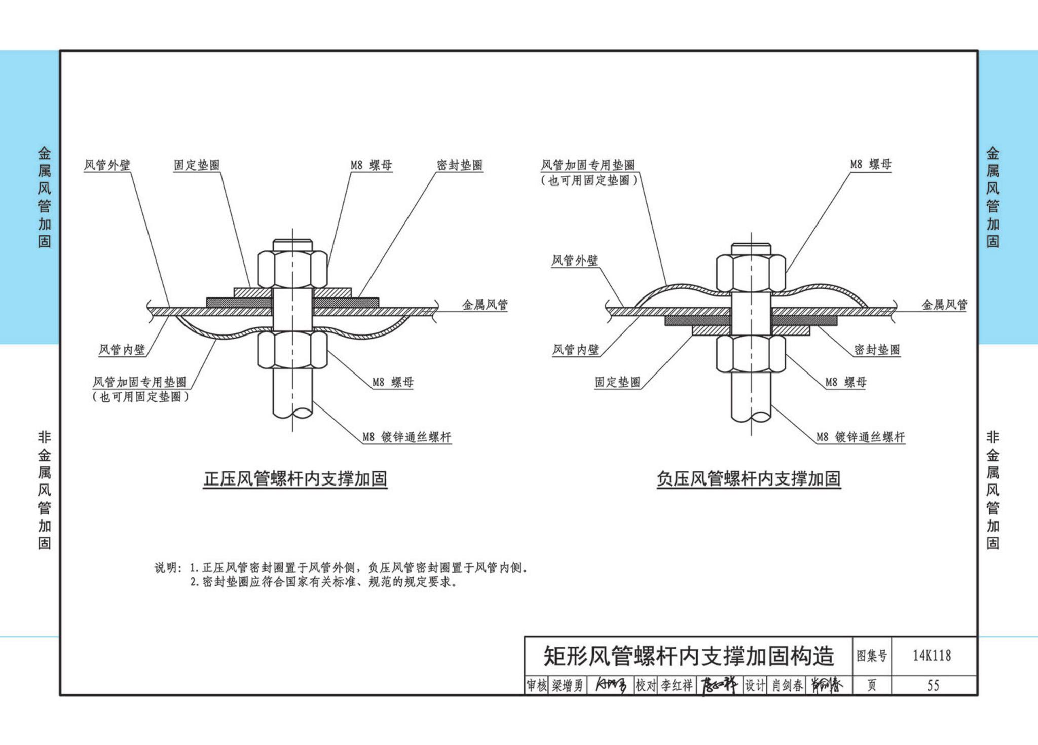 14K118--空调通风管道的加固