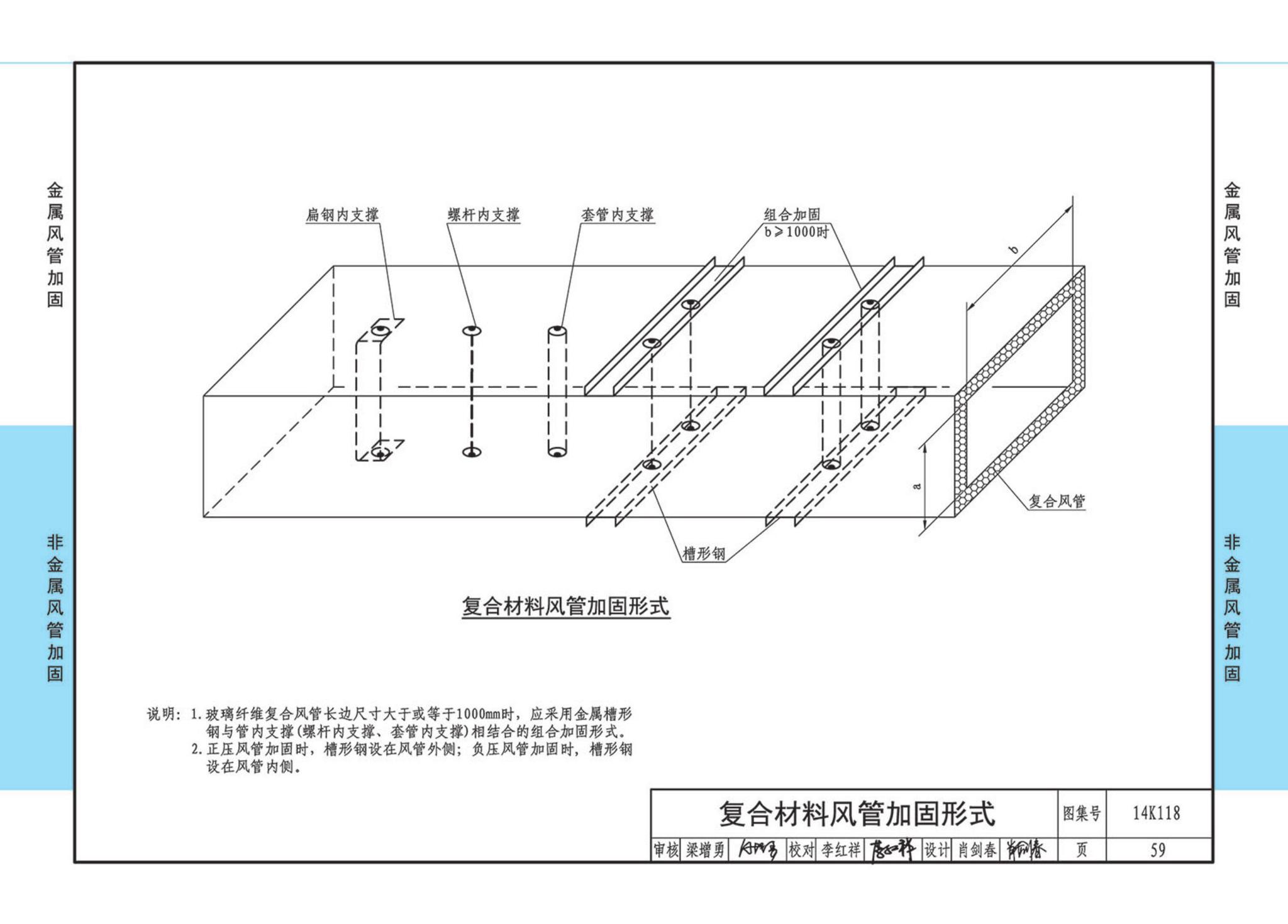 14K118--空调通风管道的加固