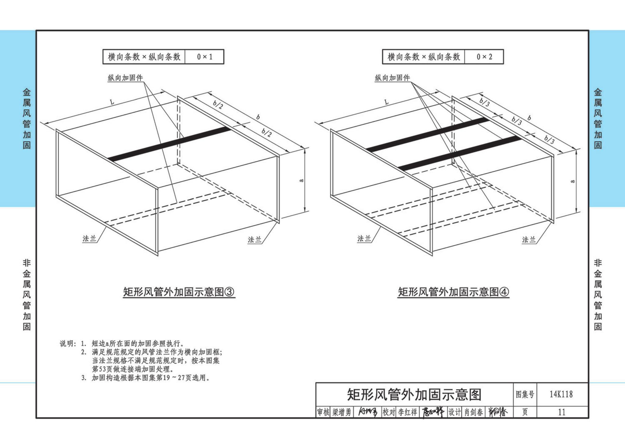 14K118--空调通风管道的加固