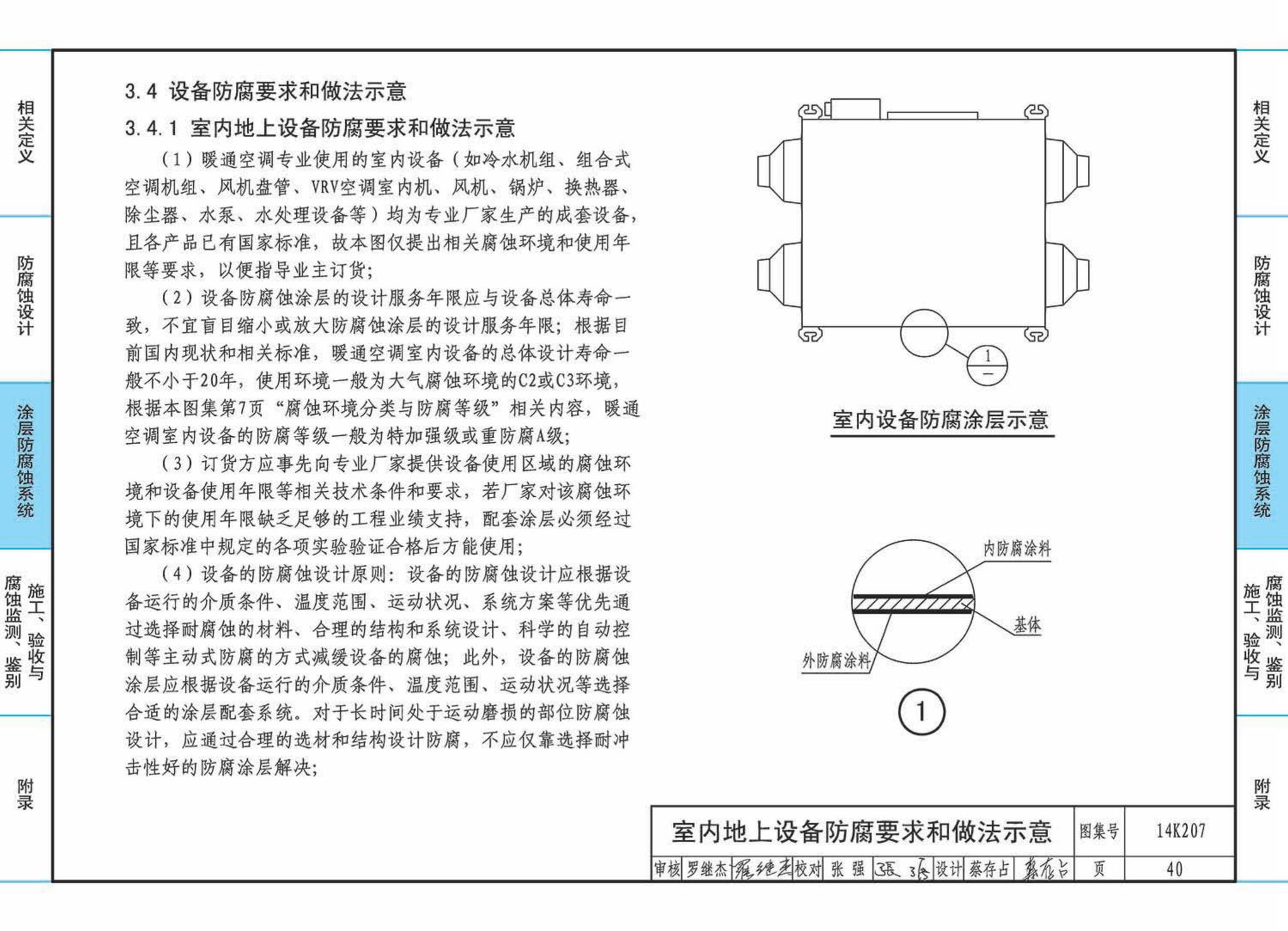 14K207--管道、设备防腐蚀设计与施工