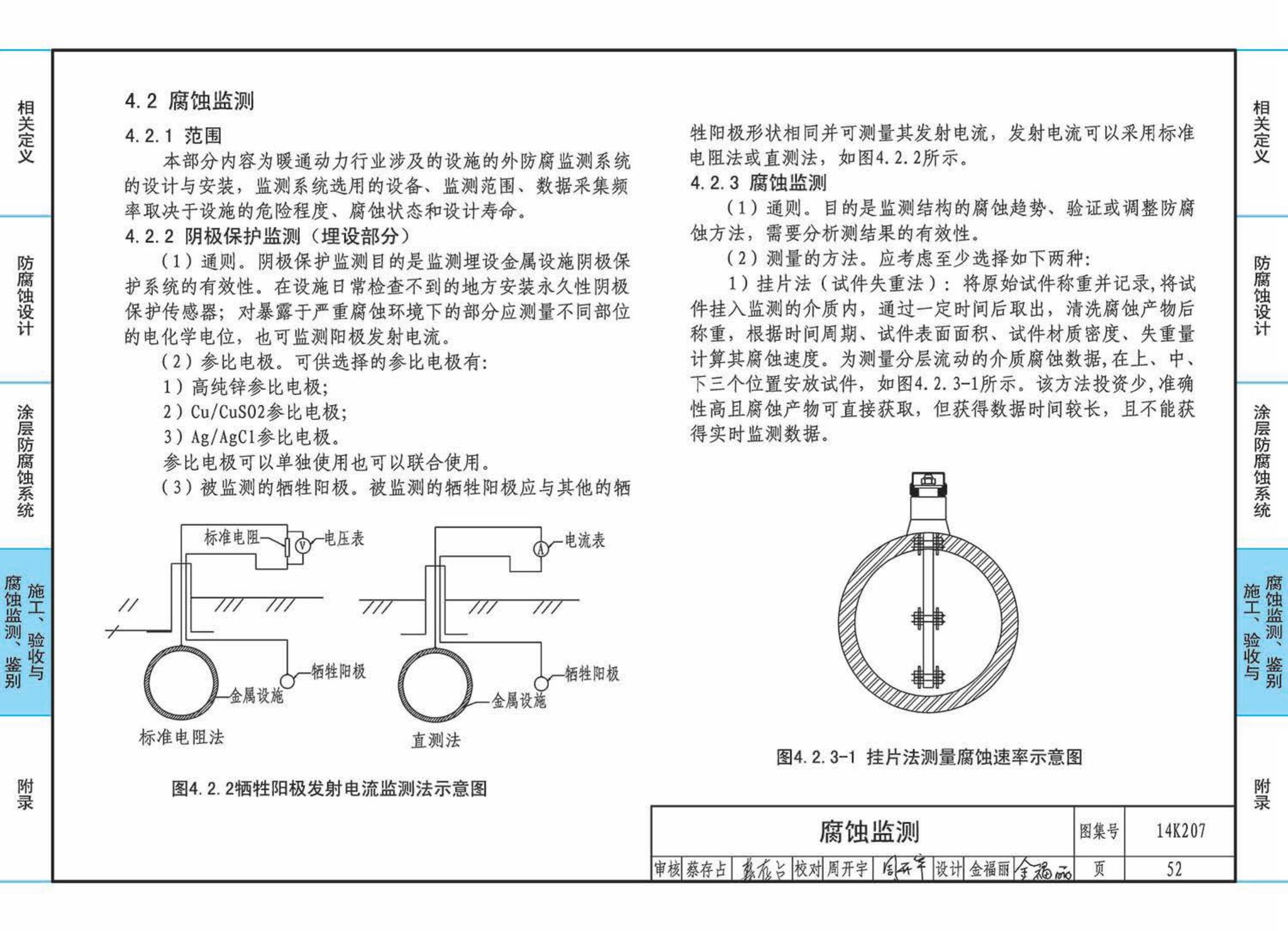 14K207--管道、设备防腐蚀设计与施工