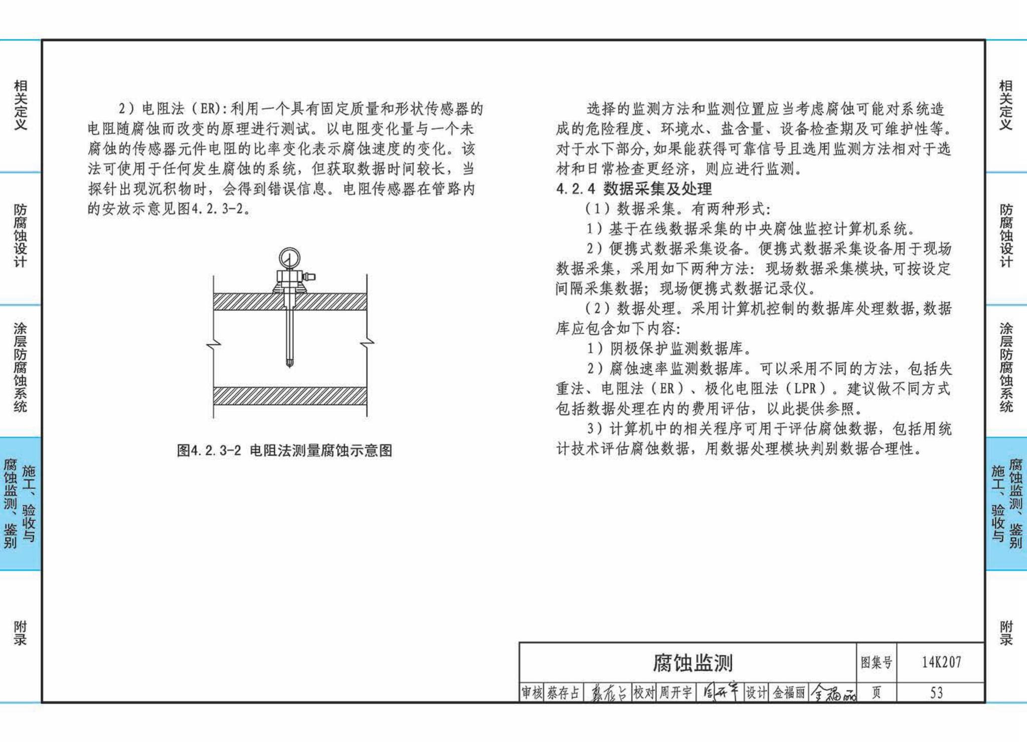 14K207--管道、设备防腐蚀设计与施工