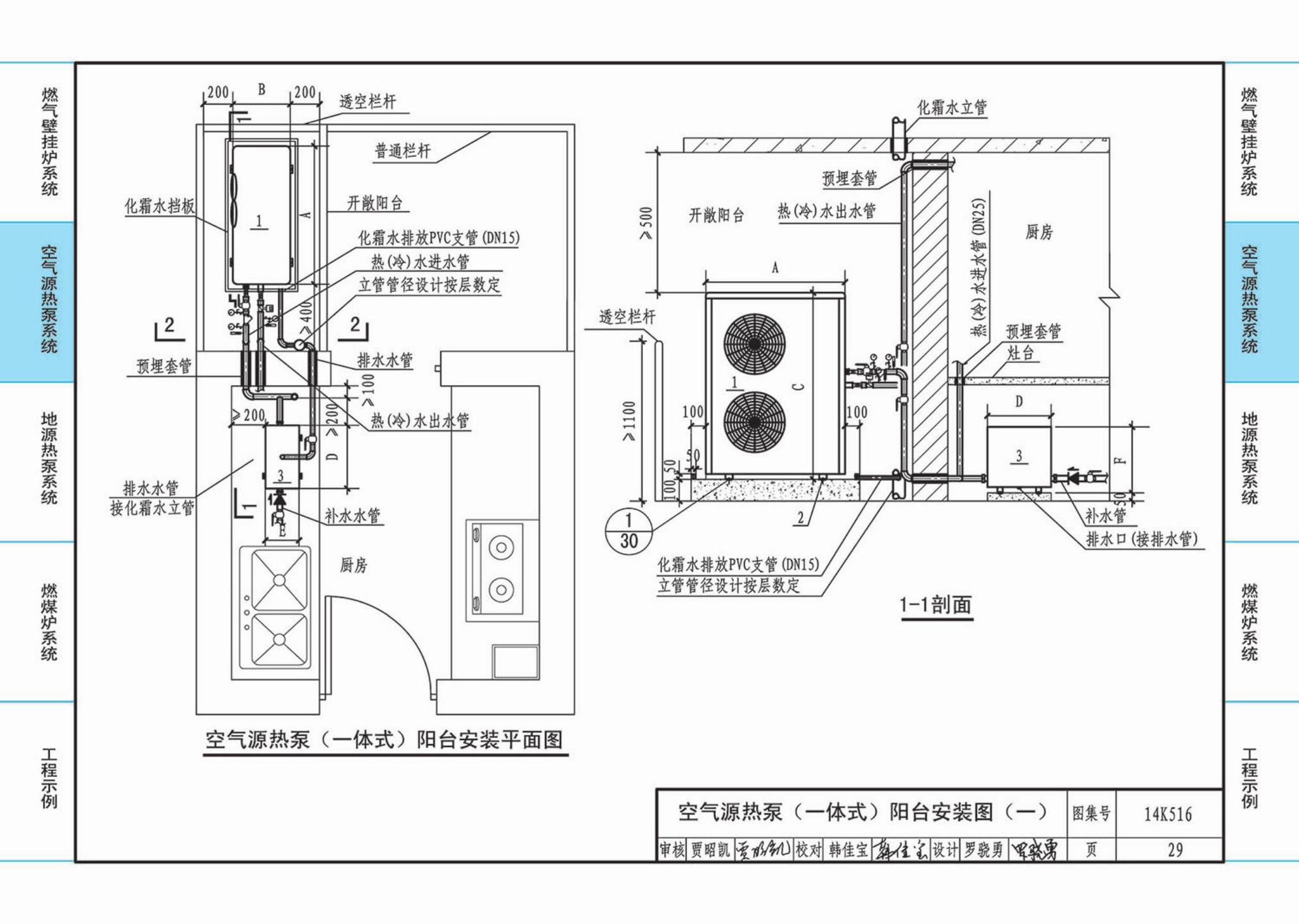 14K516--户式热水供暖源系统设计与安装