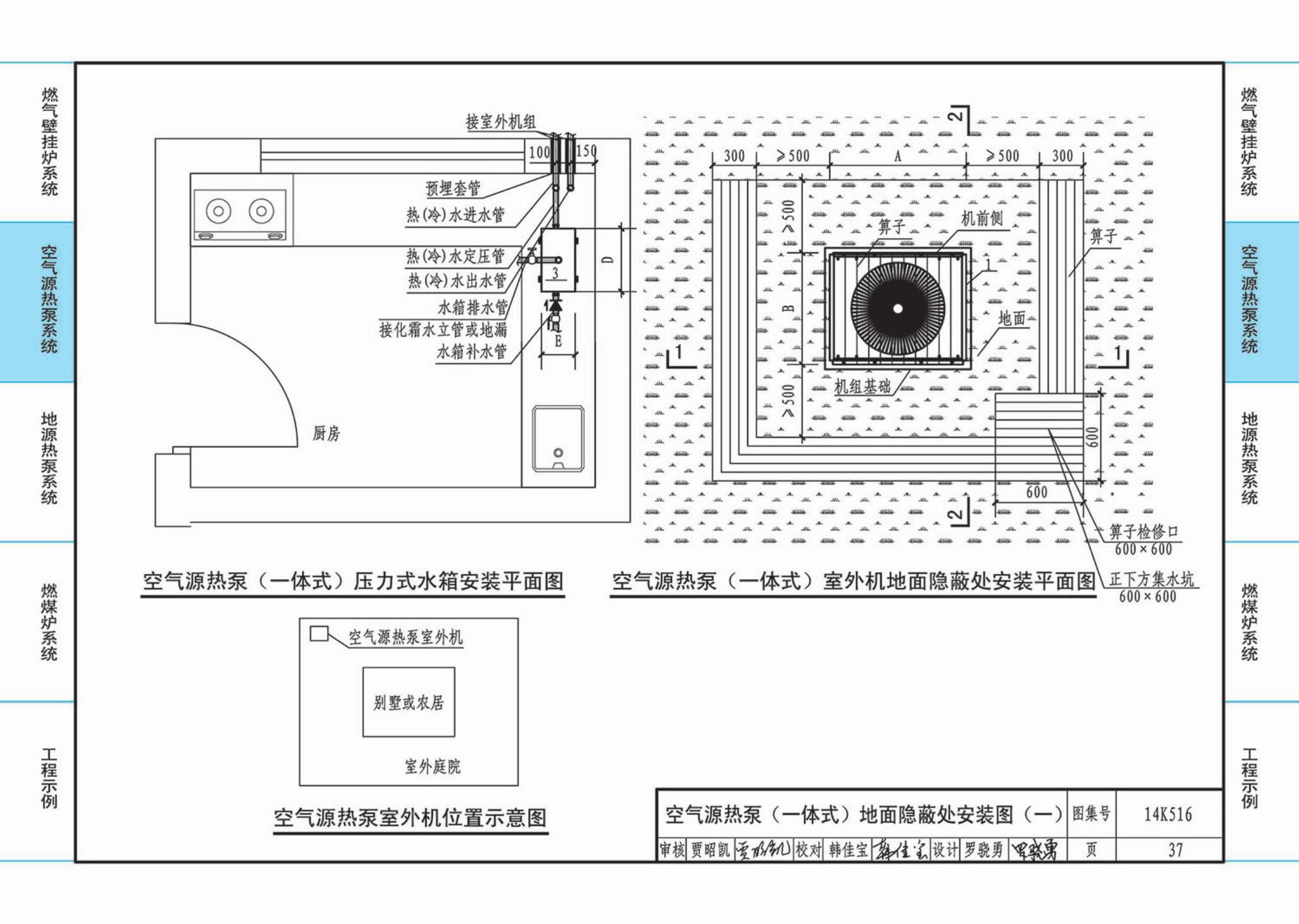 14K516--户式热水供暖源系统设计与安装