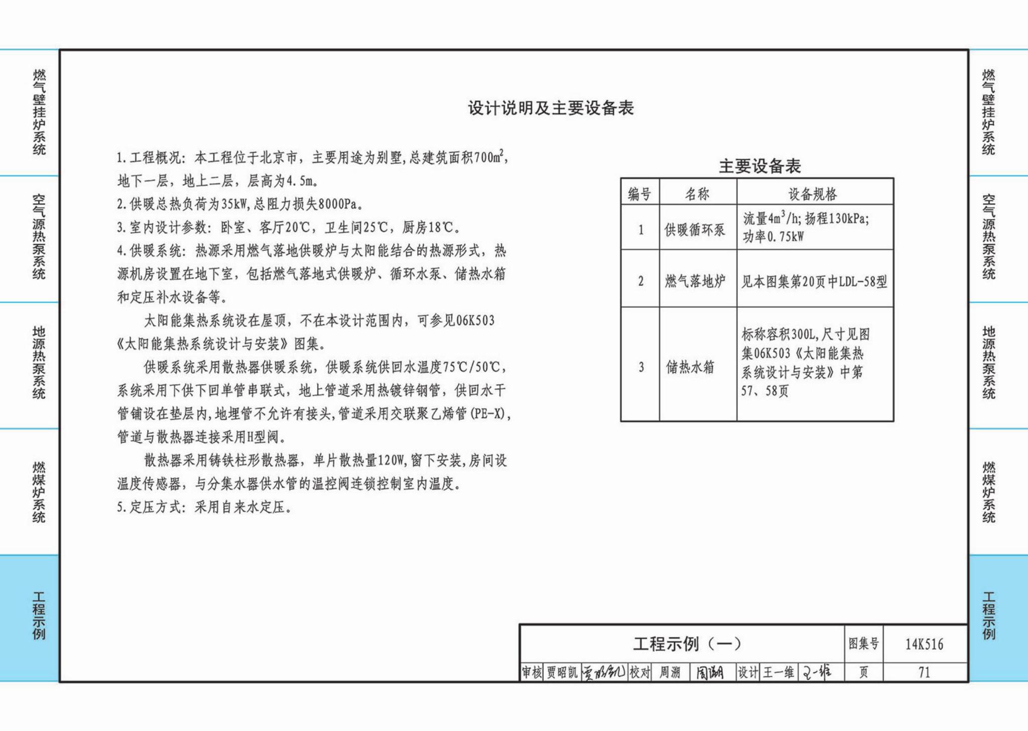 14K516--户式热水供暖源系统设计与安装