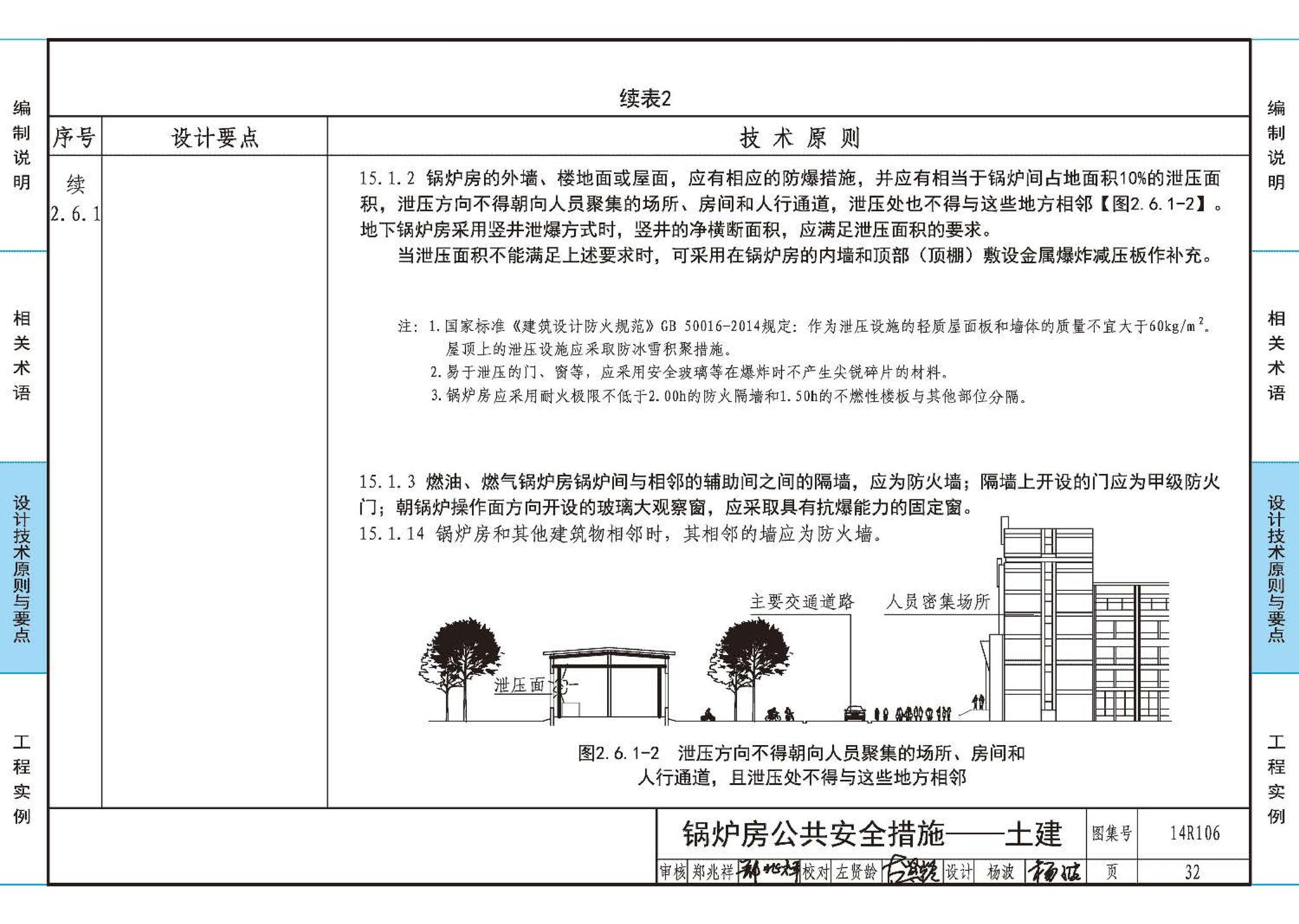 14R106--民用建筑内的燃气锅炉房设计