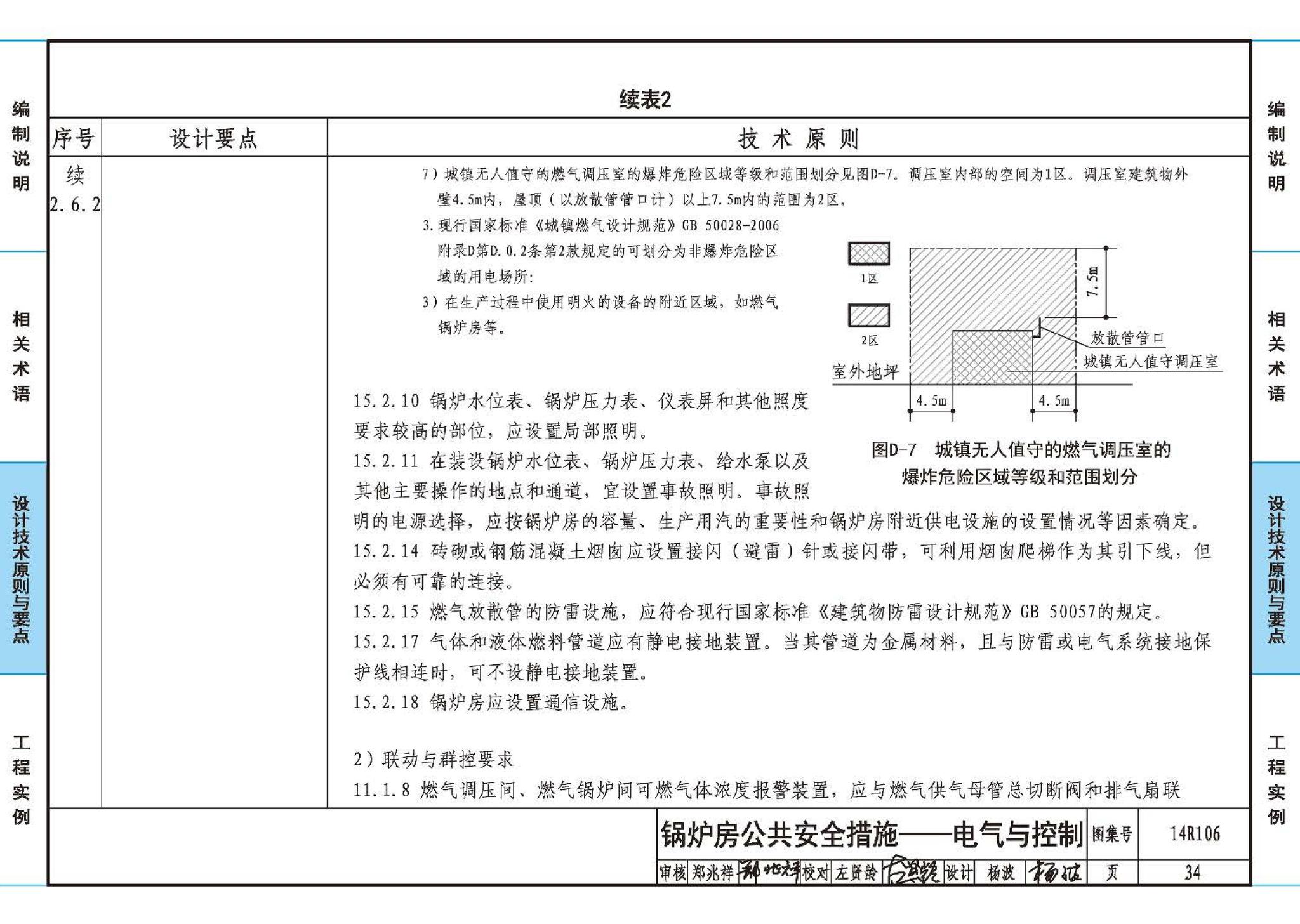 14R106--民用建筑内的燃气锅炉房设计