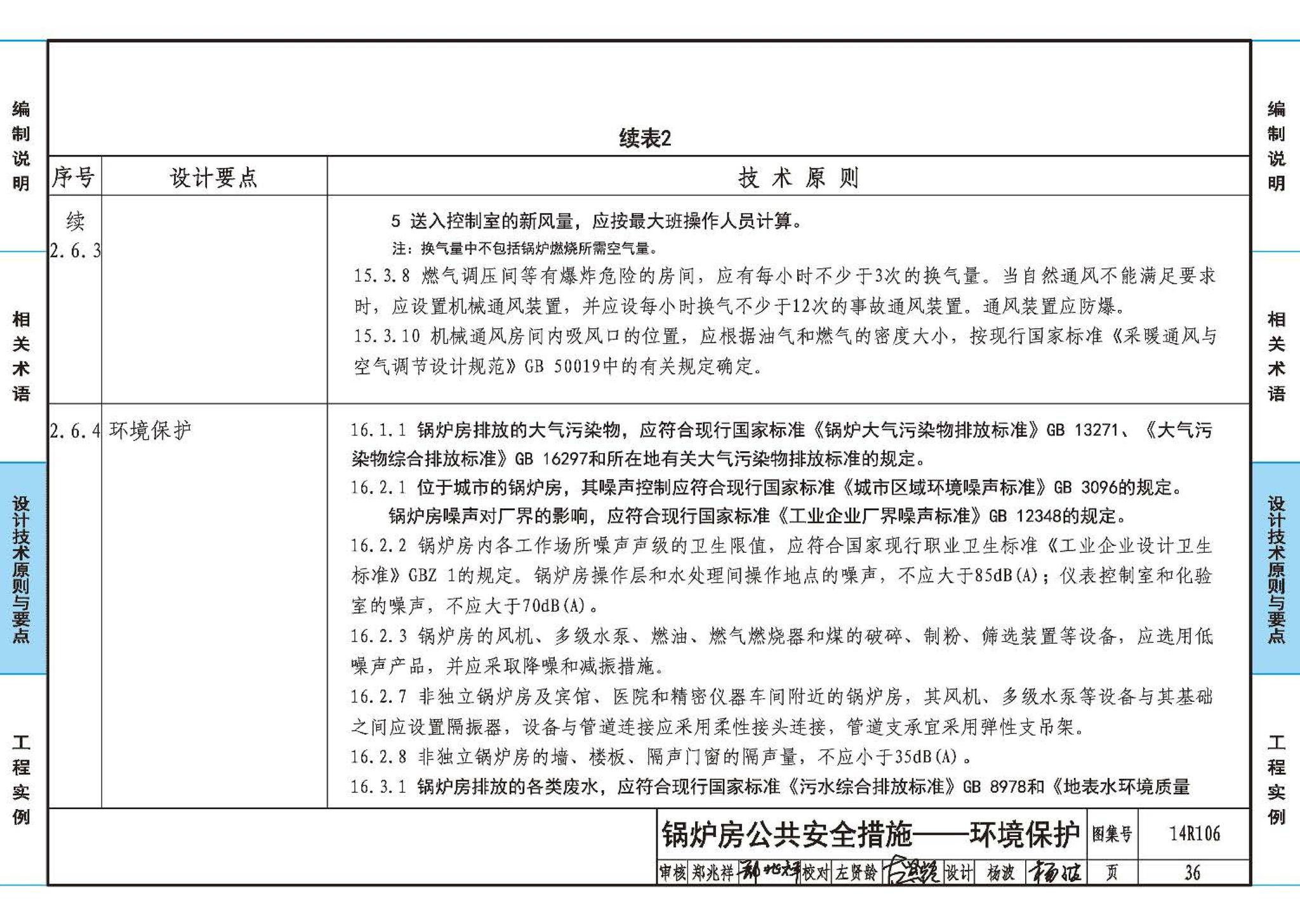 14R106--民用建筑内的燃气锅炉房设计