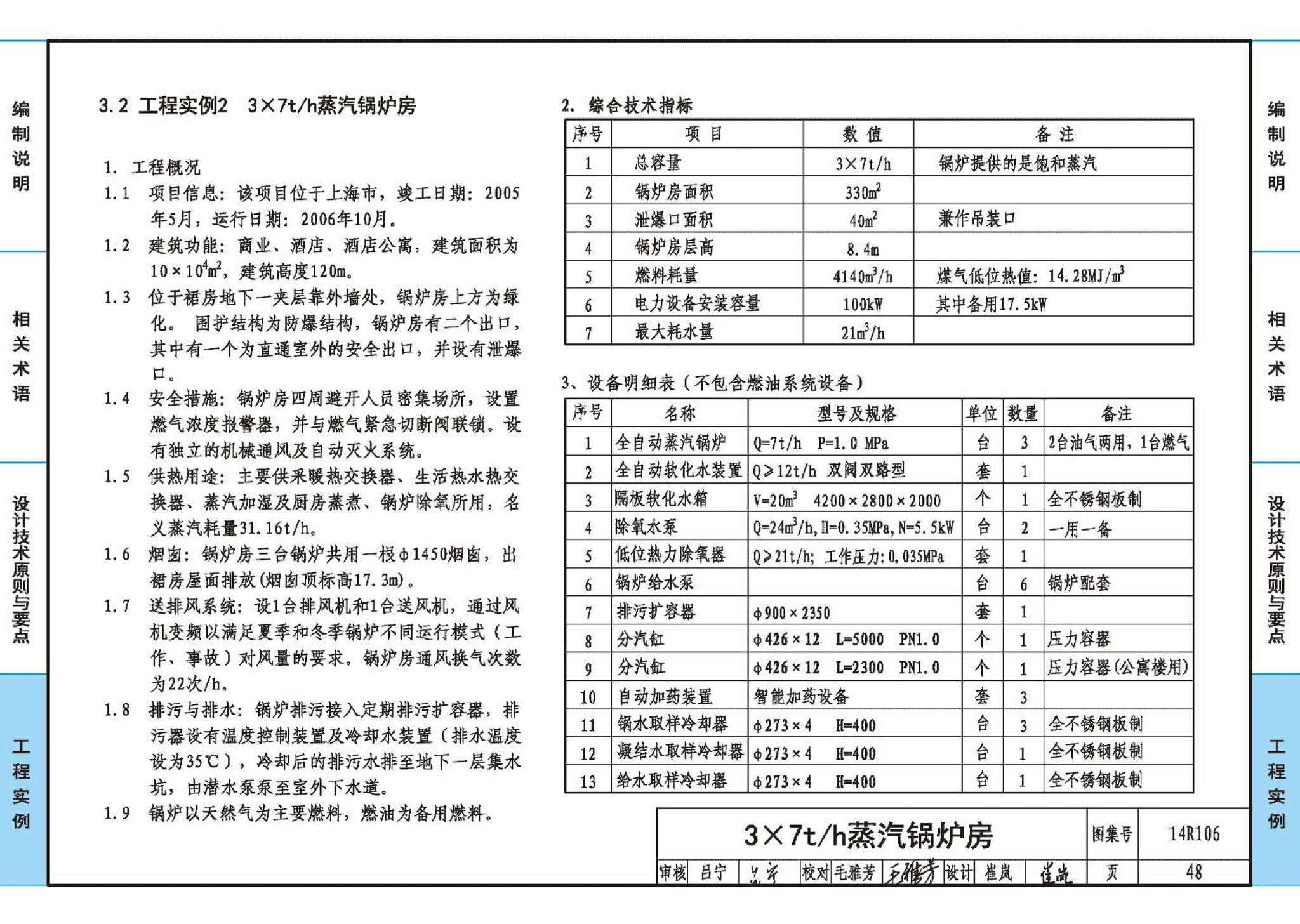 14R106--民用建筑内的燃气锅炉房设计