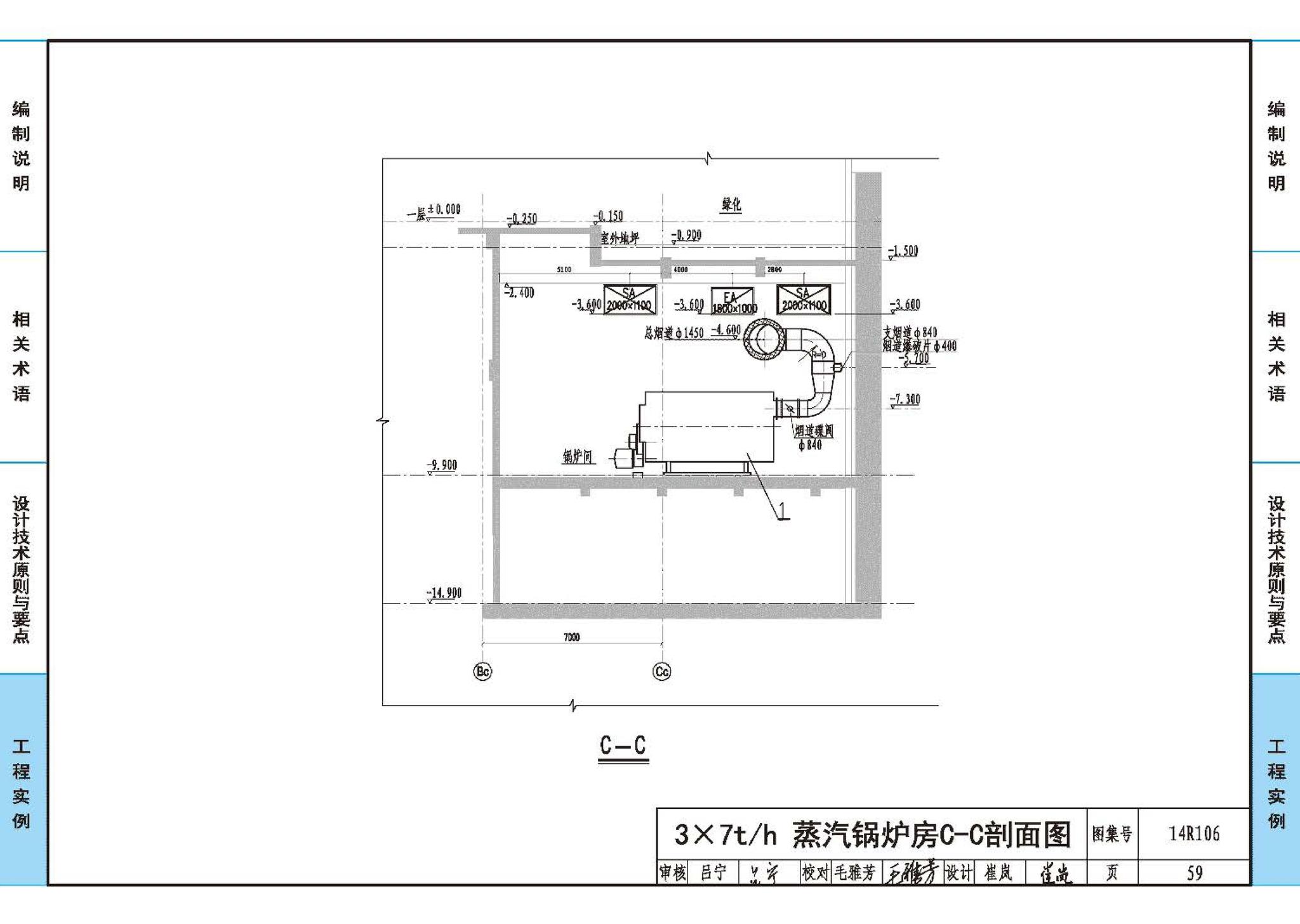 14R106--民用建筑内的燃气锅炉房设计