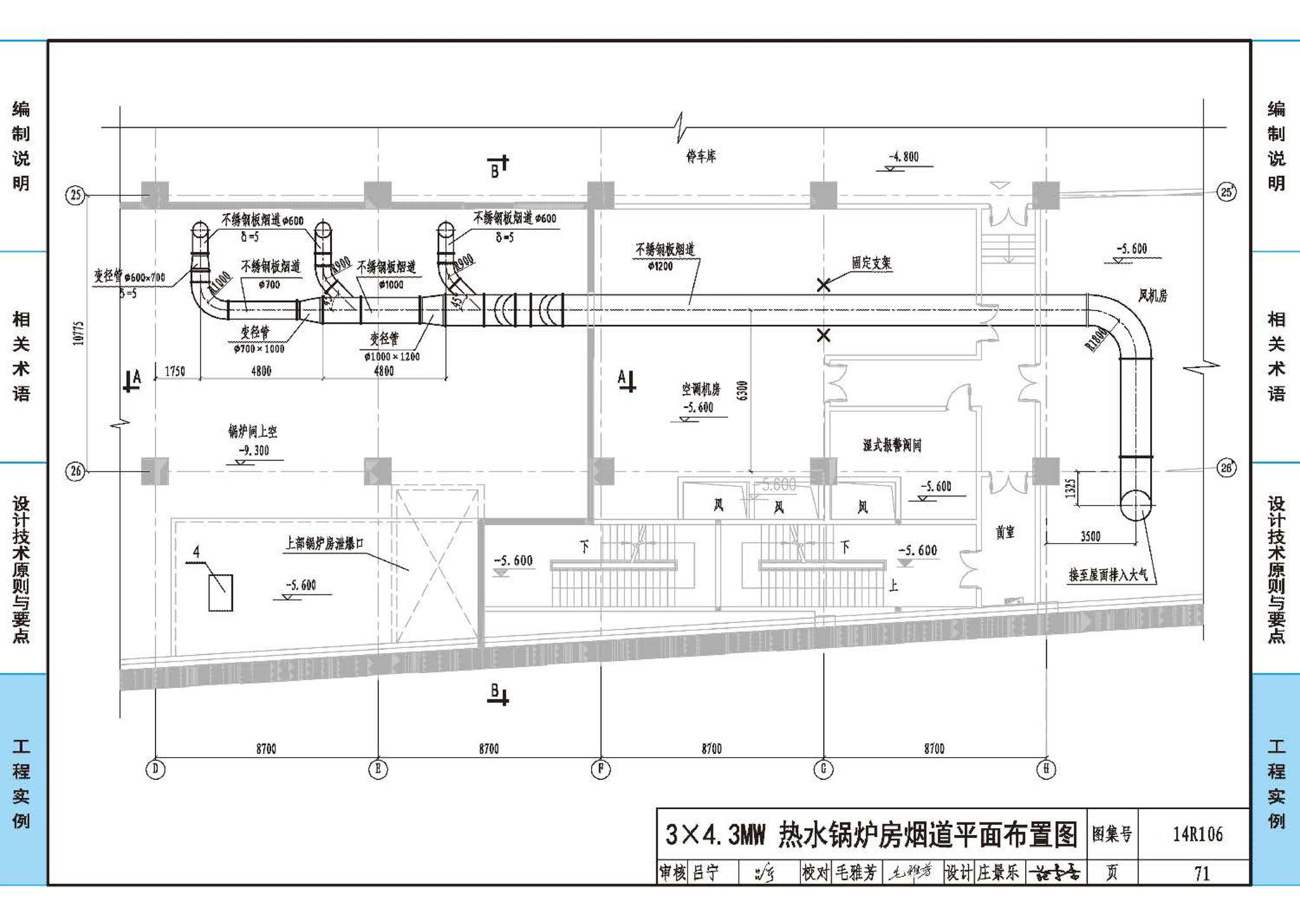 14R106--民用建筑内的燃气锅炉房设计