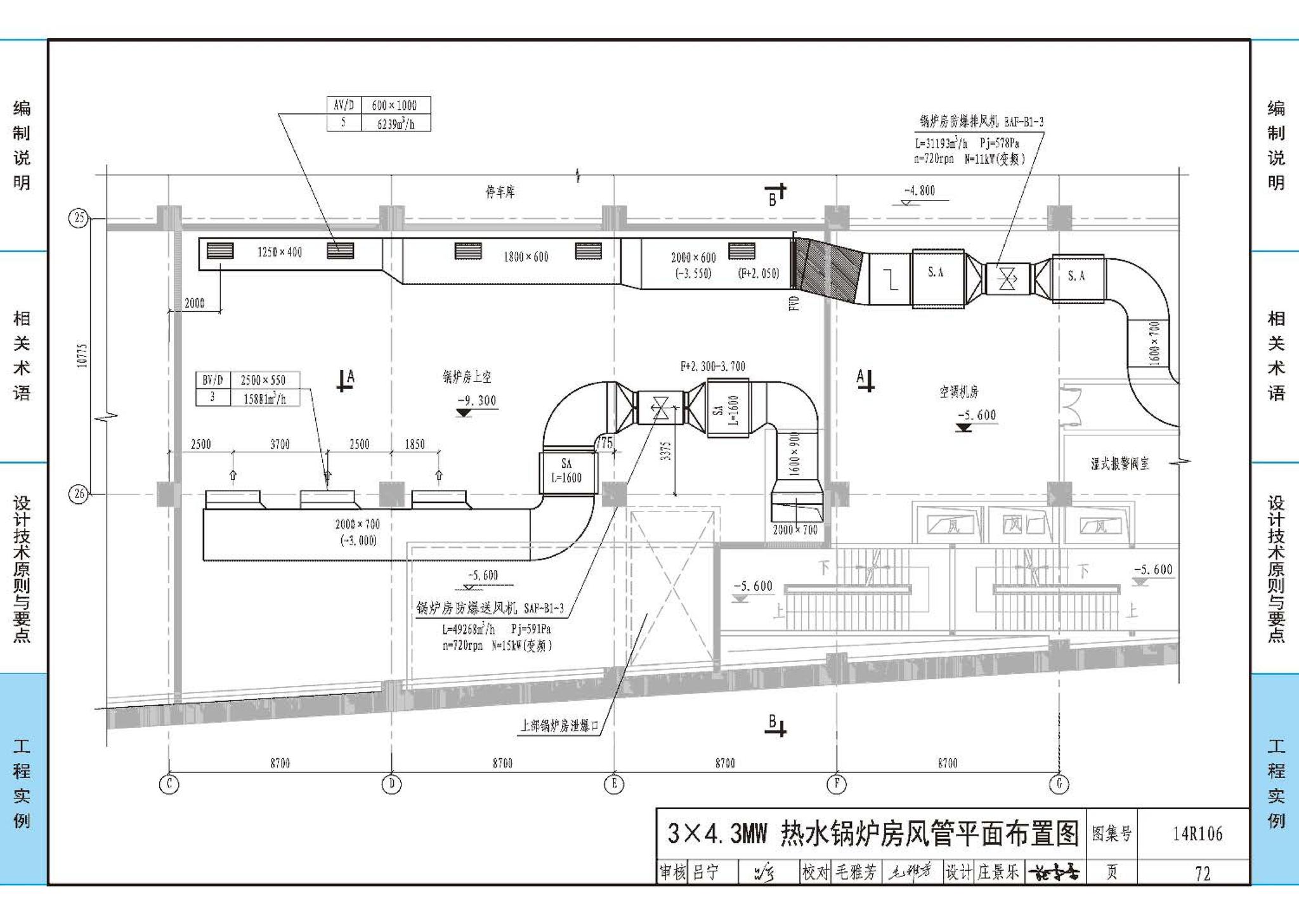 14R106--民用建筑内的燃气锅炉房设计