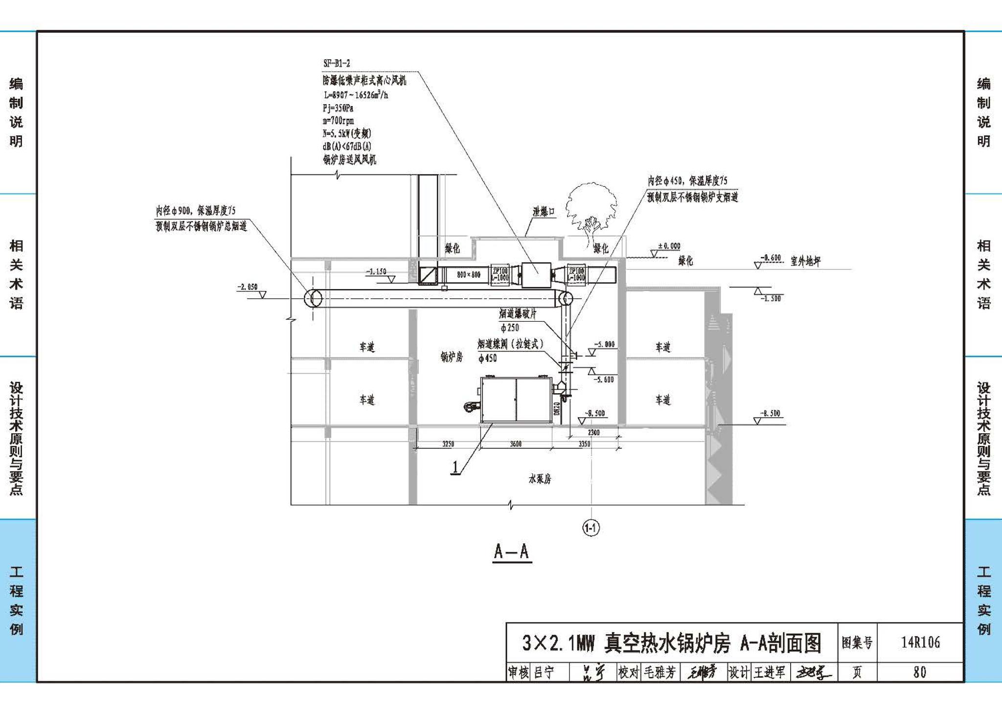 14R106--民用建筑内的燃气锅炉房设计