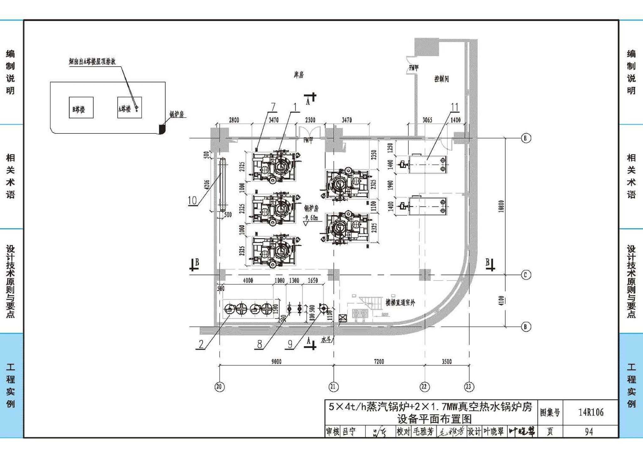 14R106--民用建筑内的燃气锅炉房设计