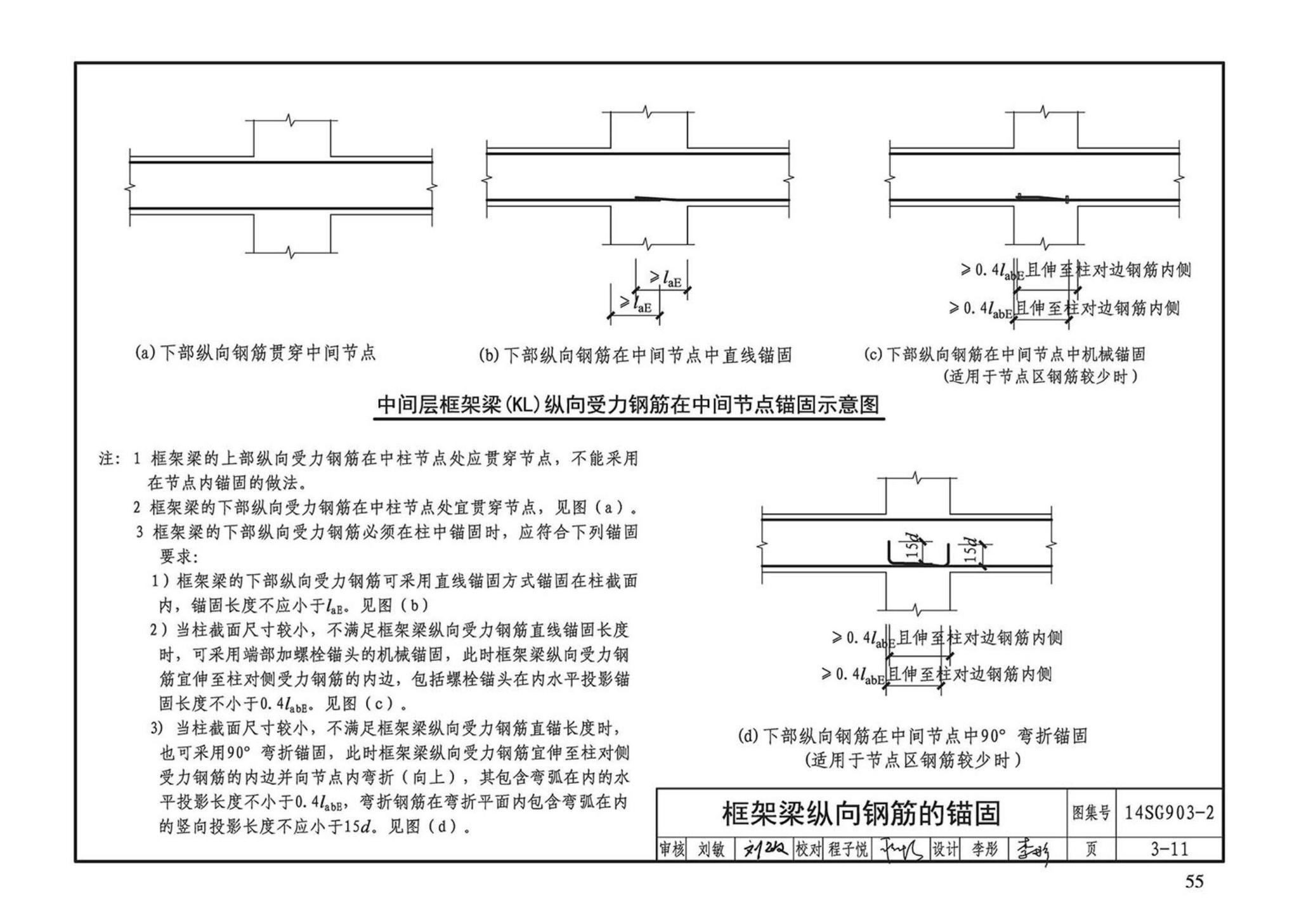 14SG903-2--混凝土结构常用施工详图（现浇混凝土框架柱、梁、剪力墙配筋构造）