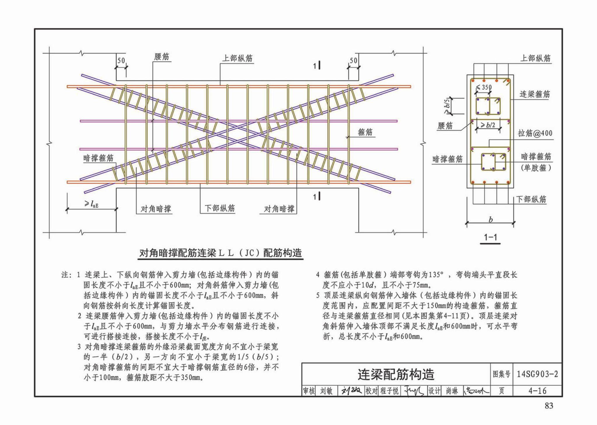 14SG903-2--混凝土结构常用施工详图（现浇混凝土框架柱、梁、剪力墙配筋构造）