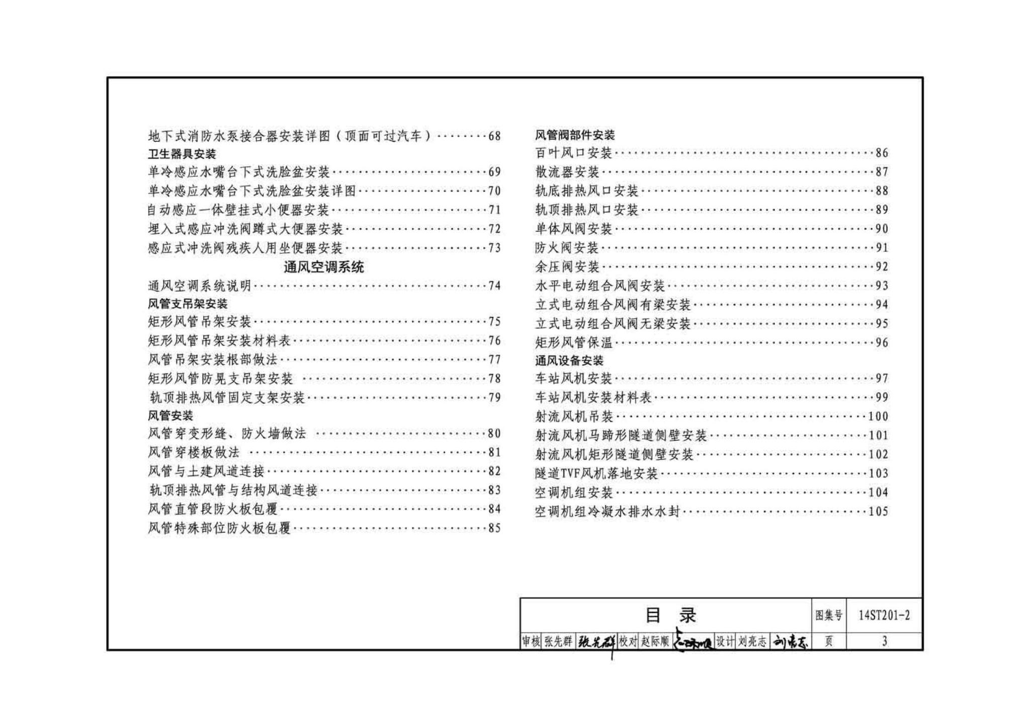 14ST201-2--地铁工程机电设备系统重点施工工艺--给排水、通风与空调系统