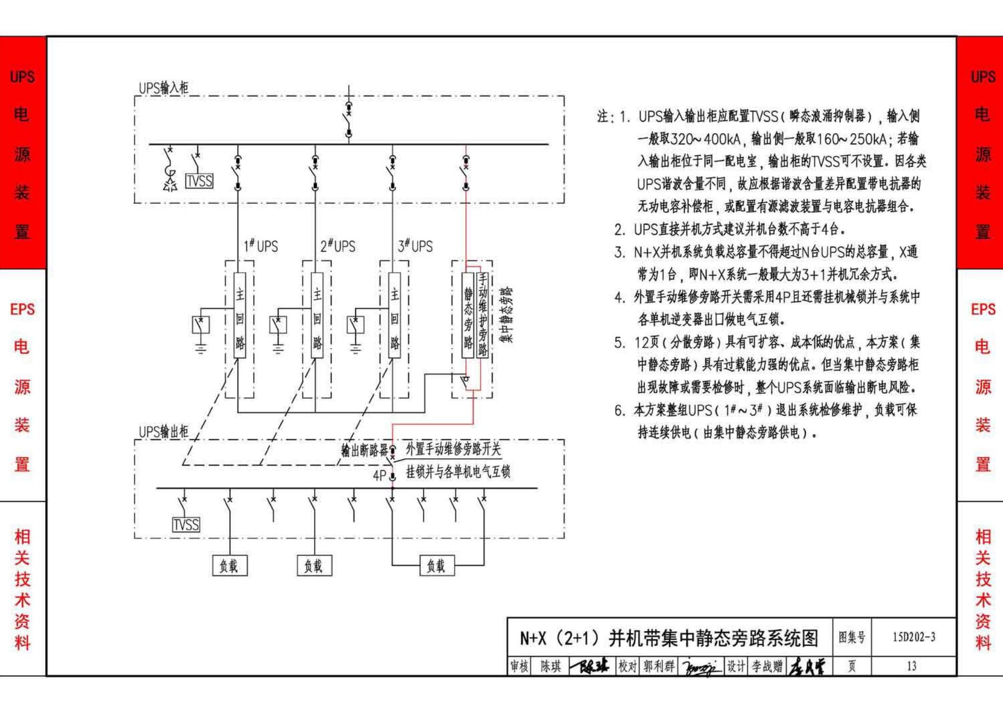 15D202-3--UPS与EPS电源装置的设计与安装