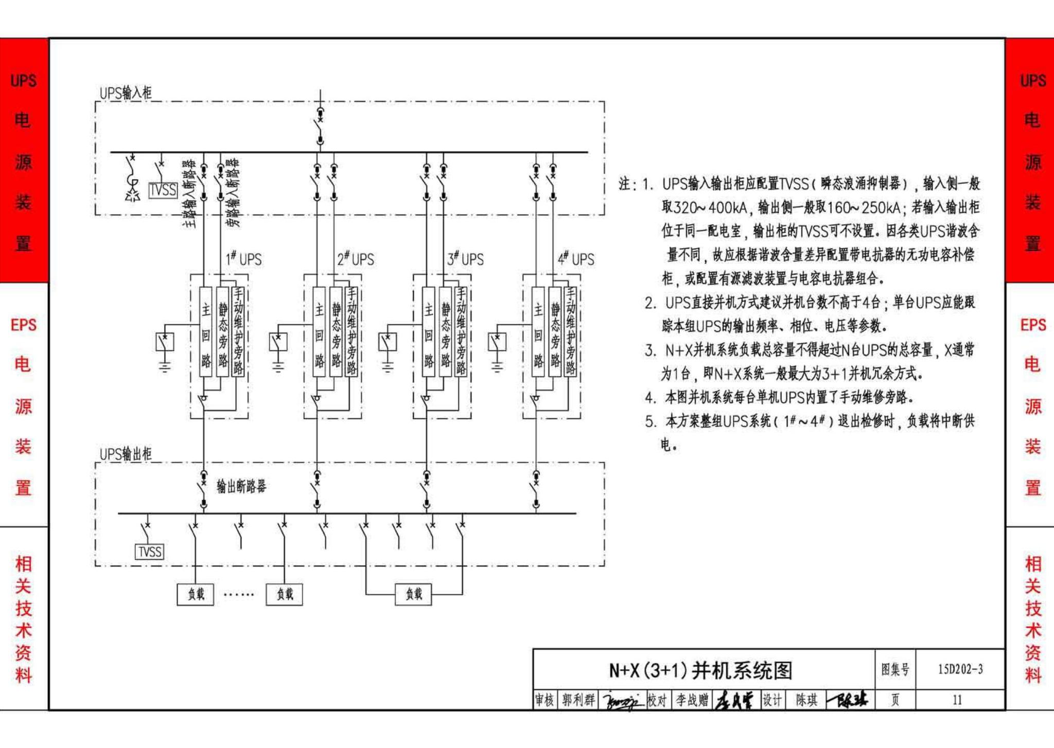 15D202-3--UPS与EPS电源装置的设计与安装