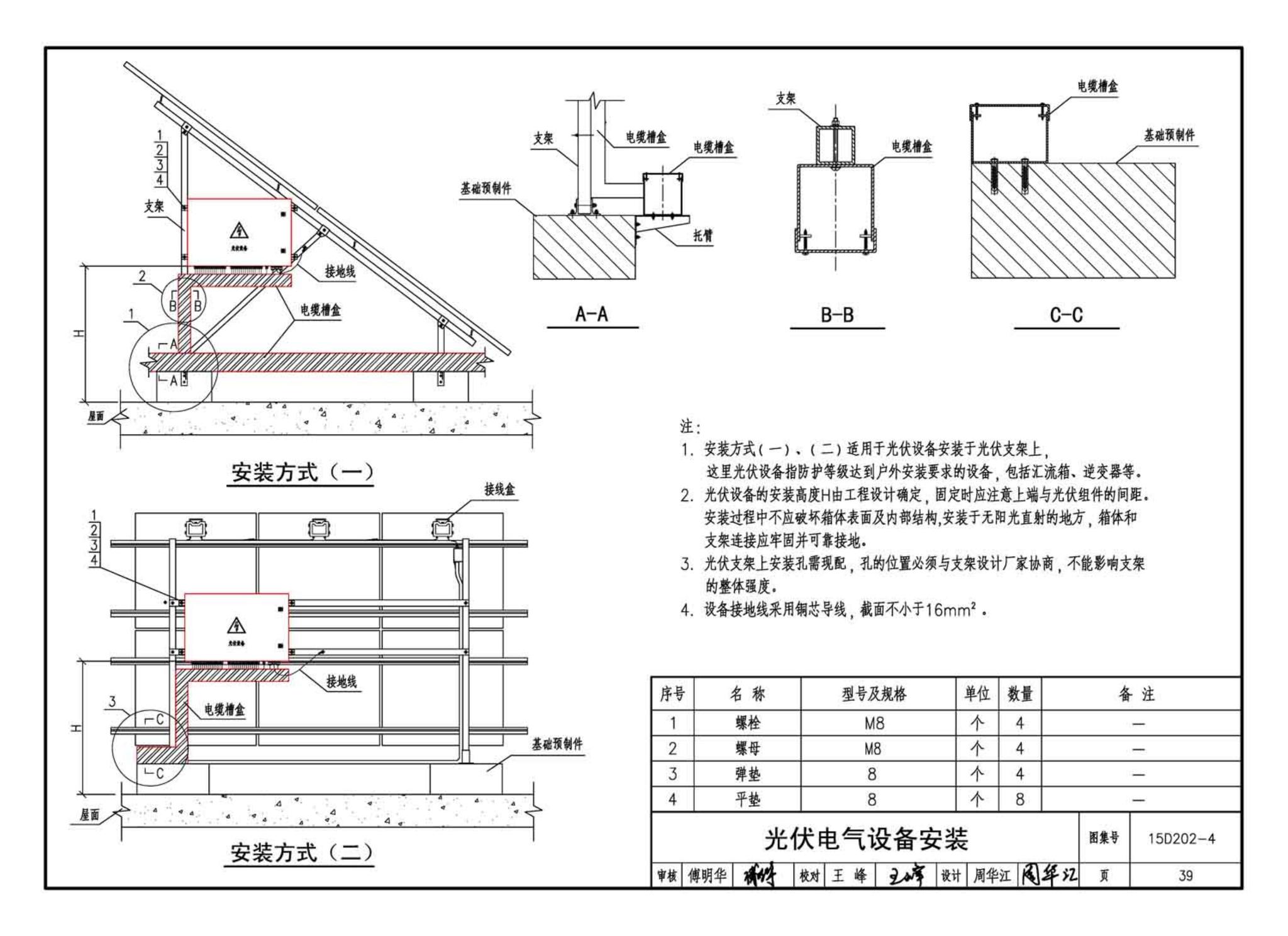 15D202-4--建筑一体化光伏系统电气设计与施工