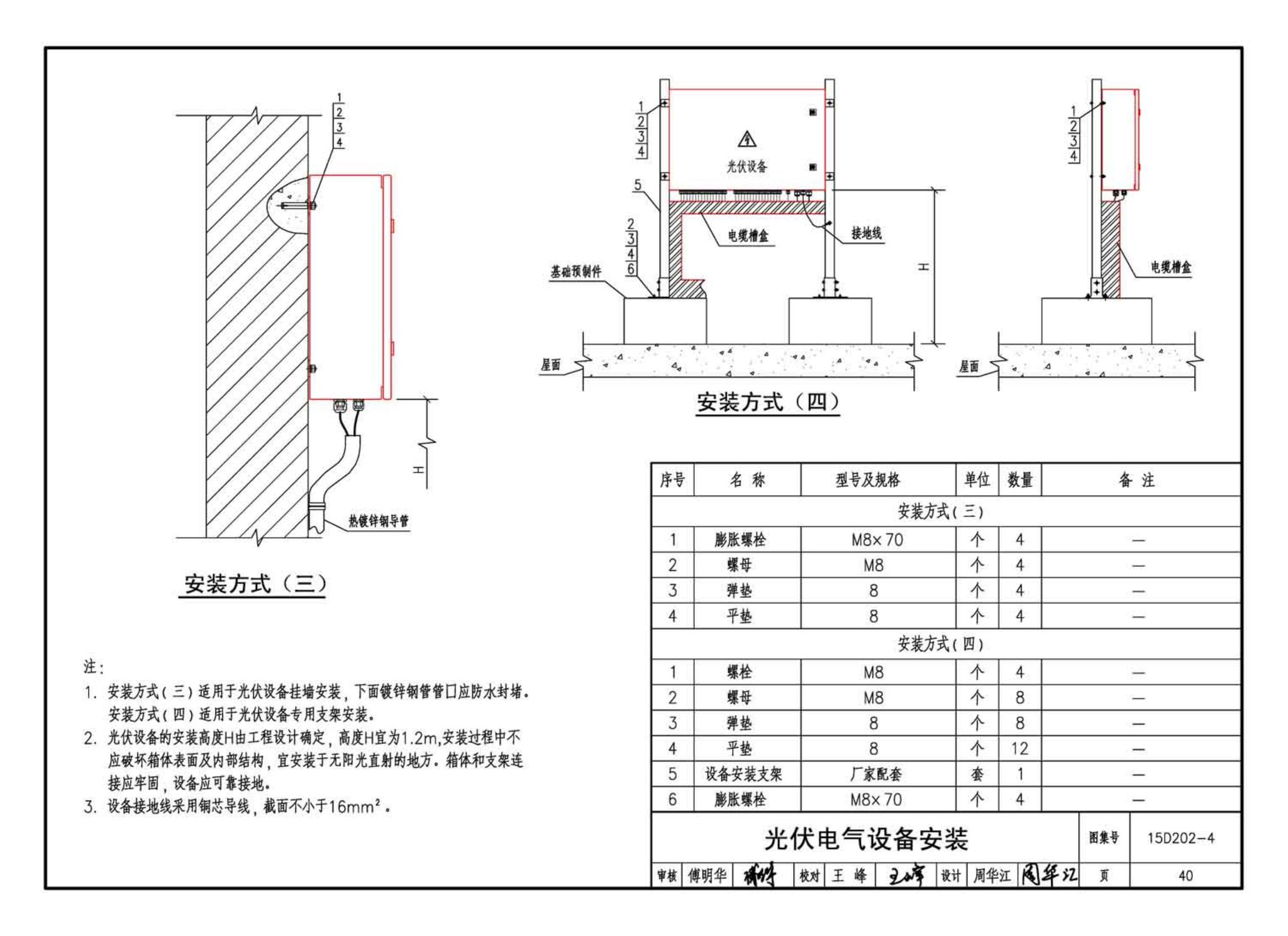 15D202-4--建筑一体化光伏系统电气设计与施工