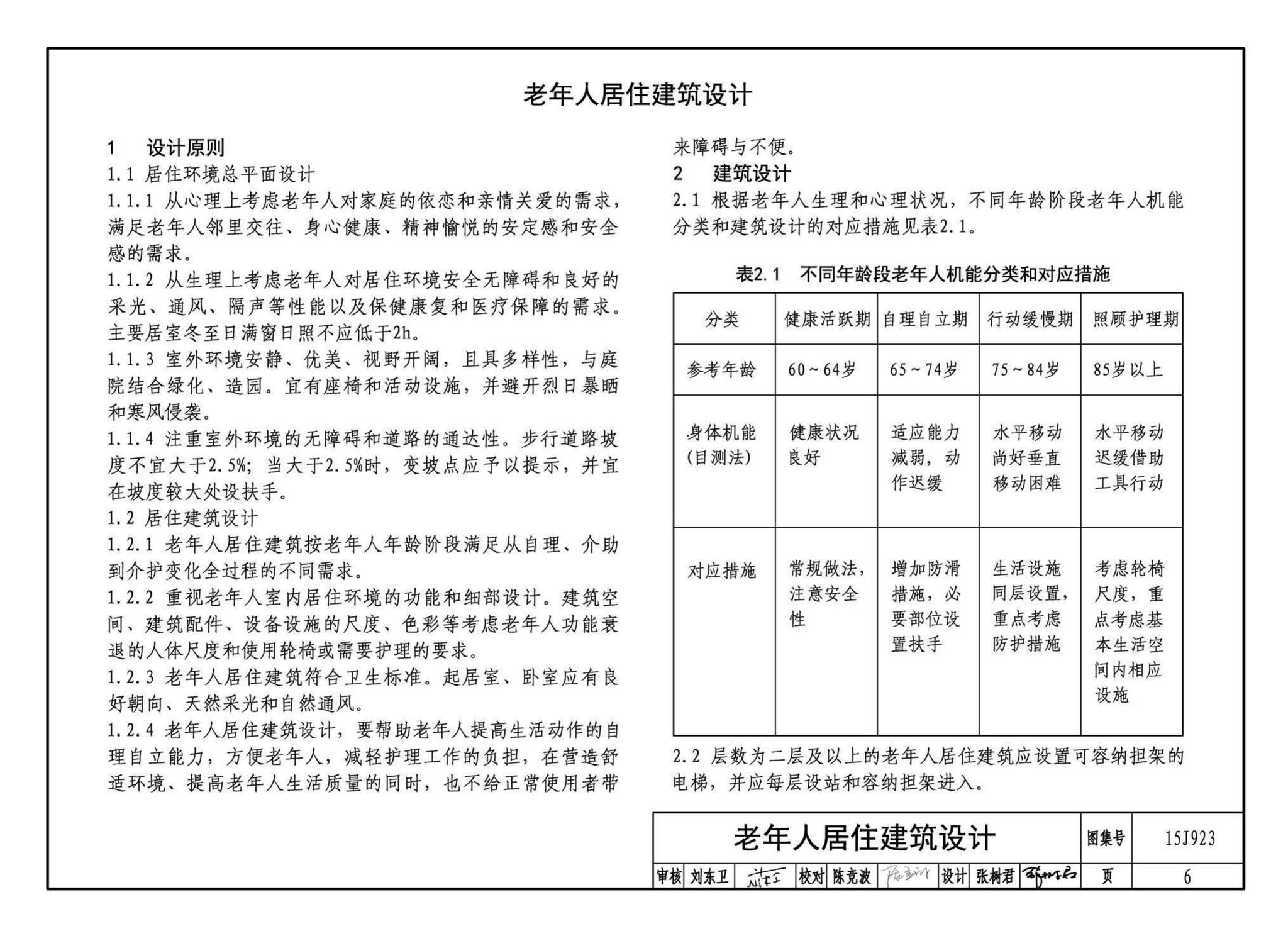 15J923--老年人居住建筑