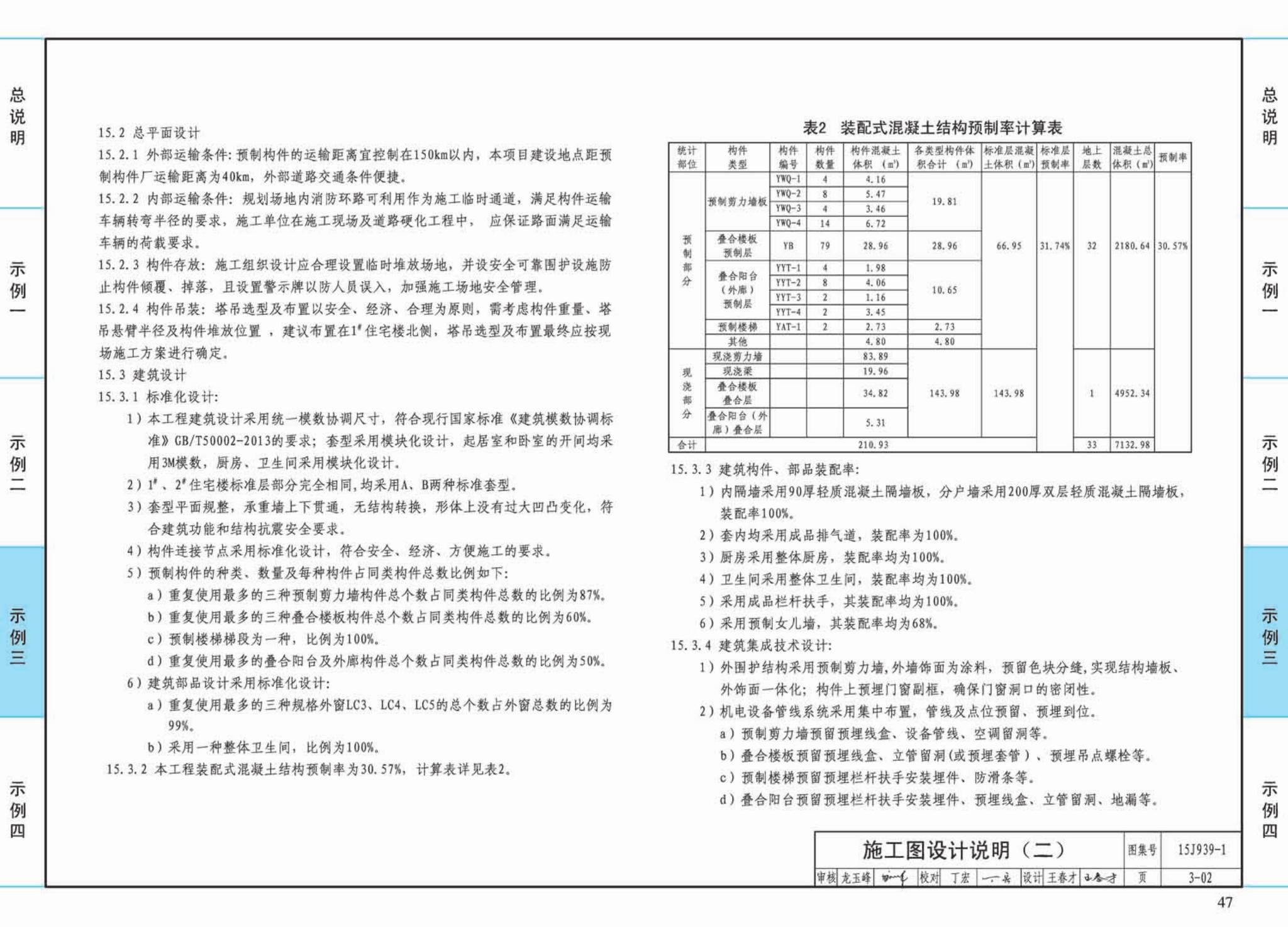 15J939-1--装配式混凝土结构住宅建筑设计示例（剪力墙结构）