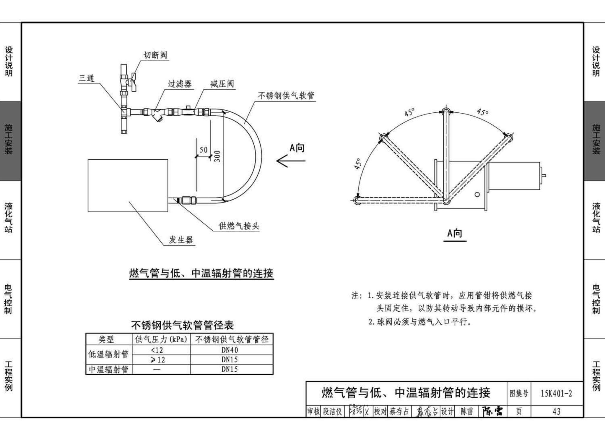 15K401-2--单元式燃气红外线辐射供暖系统设计选用与施工安装