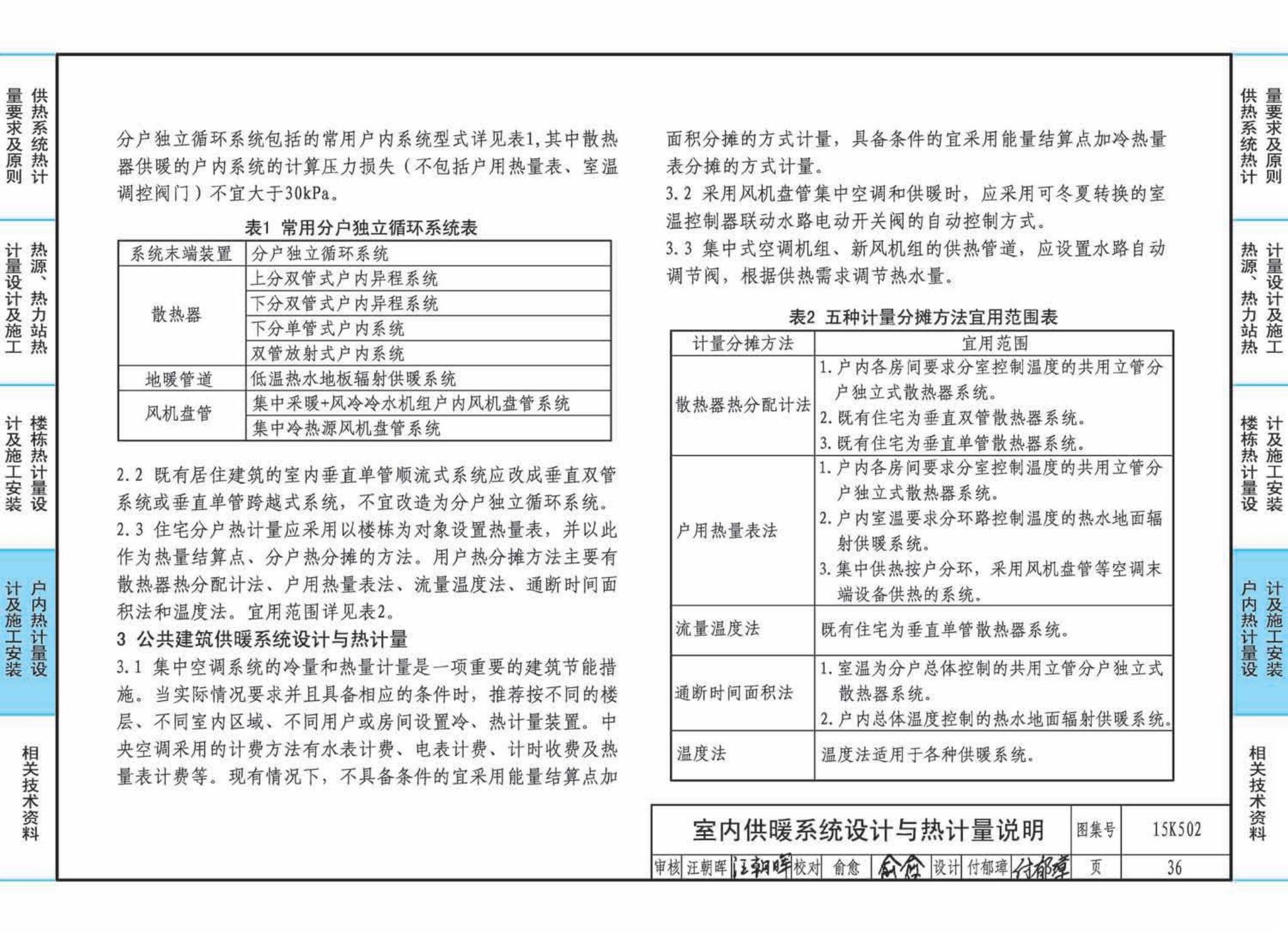 15K502--供热计量系统设计与安装